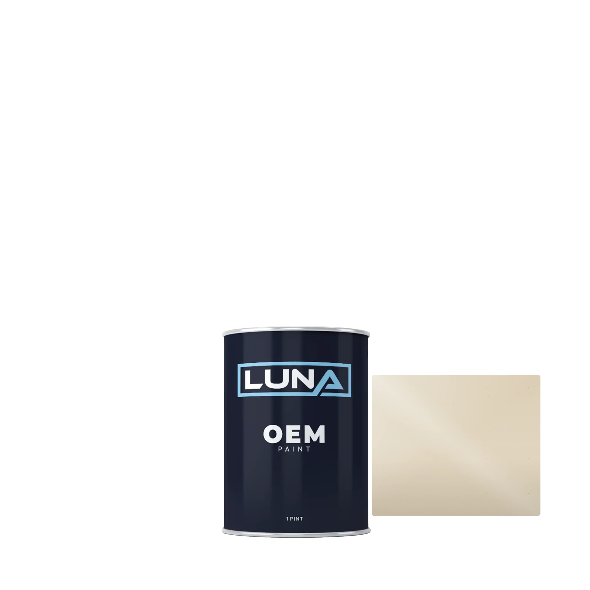 Porsche Cremeweiss L51A | Luna OEM Basecoat - Pint