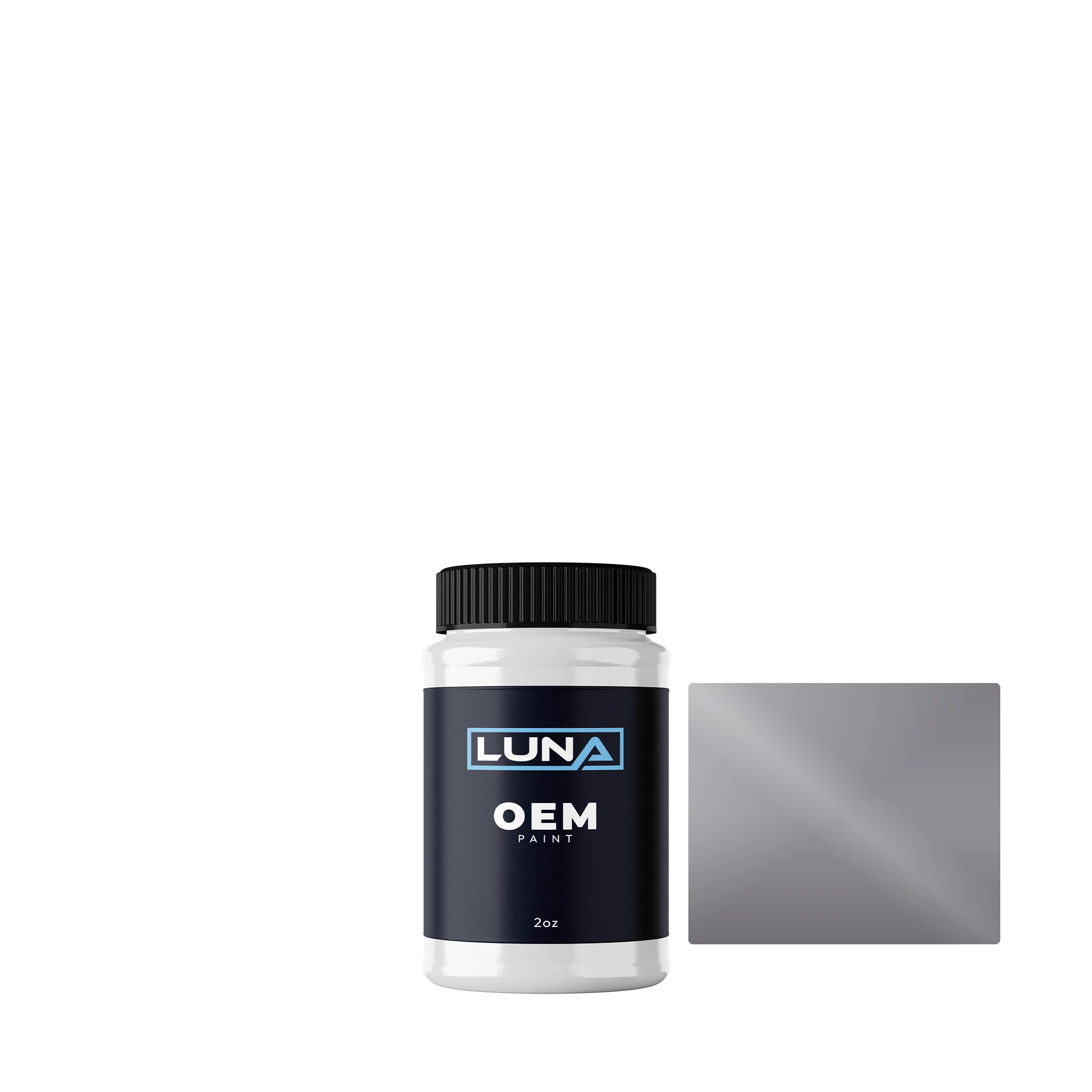 General Motors Deep Void 1. M. P. Low Gloss S1 WA151H | Luna OEM Basecoat - 2oz Touch Up Bottle w/ Brush