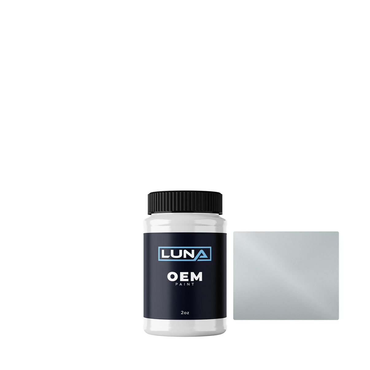 Audi | VW Ice M. Y2 | Luna OEM Basecoat - 2oz Touch Up Bottle w/ Brush