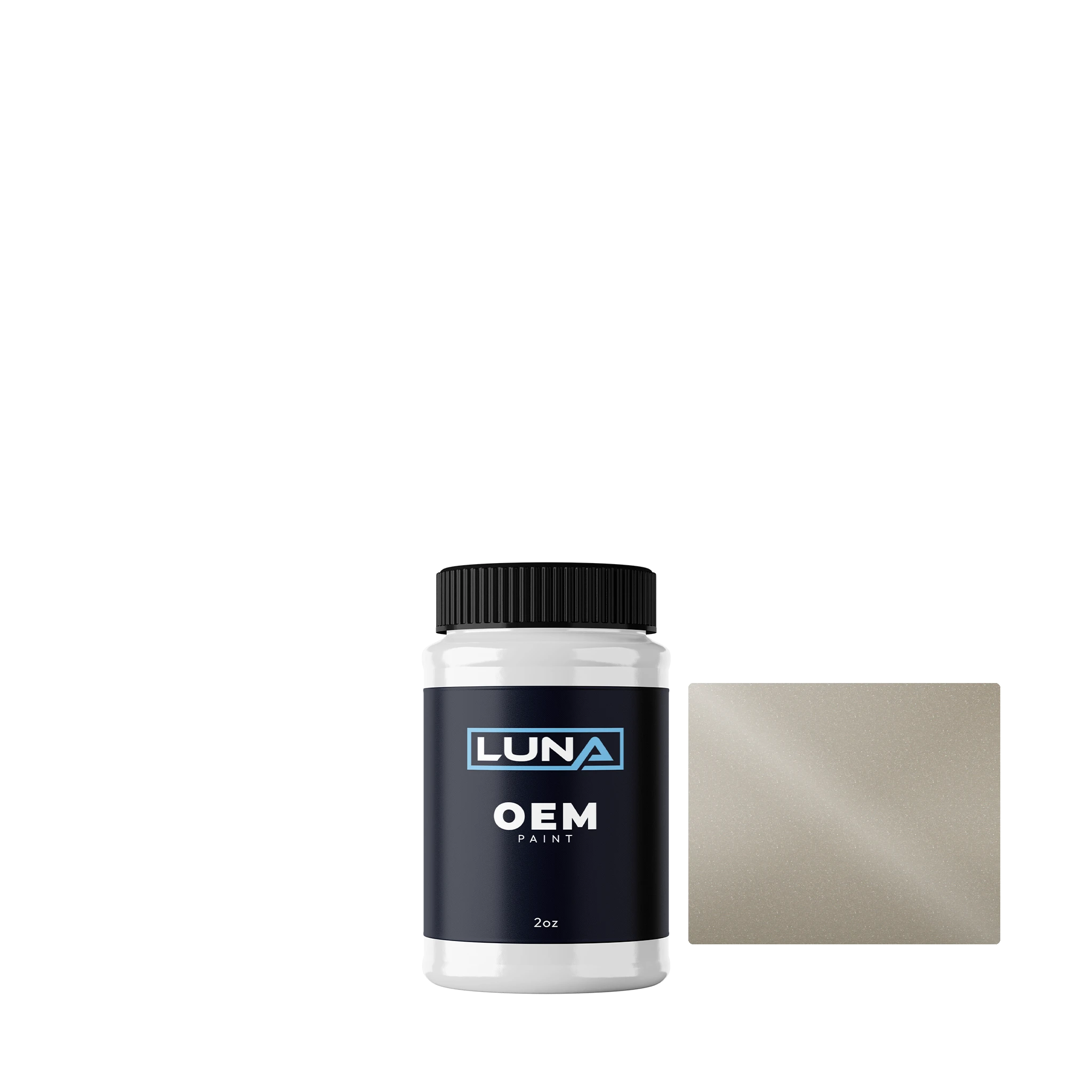 Volvo Sand Dune M. 743 | Luna OEM Basecoat - 2oz Touch Up Bottle w/ Brush