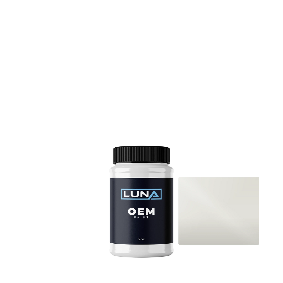 Yamaha Motorcycle Bluish White Coctail M. BWC1 | Luna OEM Basecoat - 2oz Touch Up Bottle w/ Brush