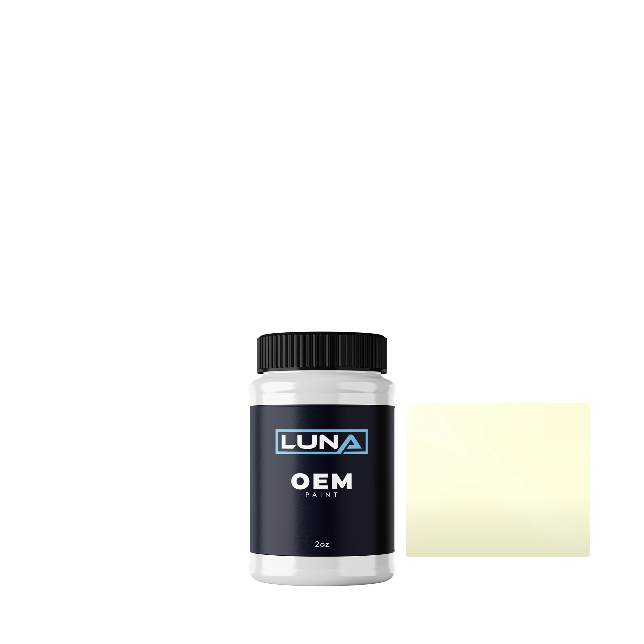 Luna Undercoat White LN901 - 2oz Touch Up Bottle w/ Brush