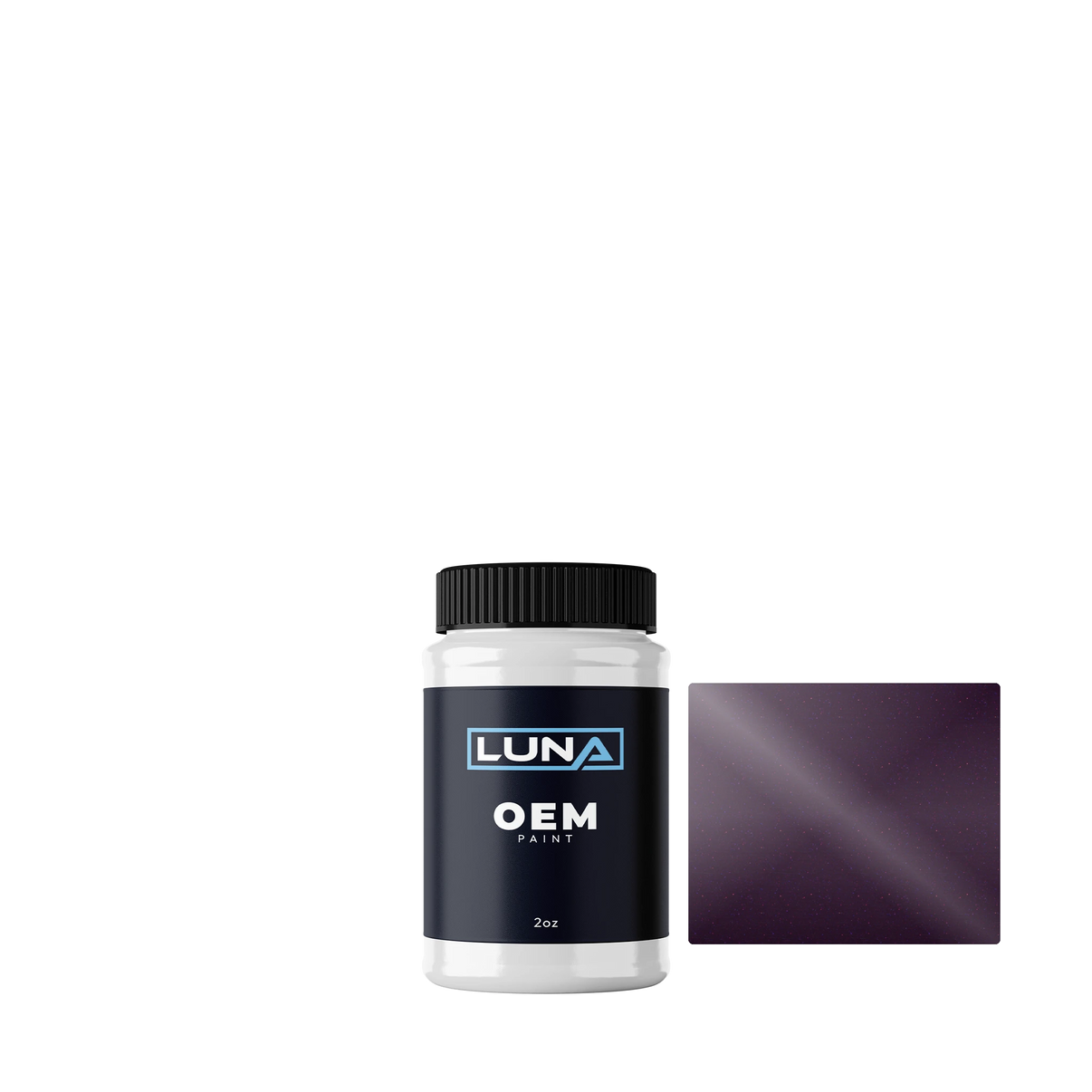 Aston Martin Storm Purple P. AST6262 | Luna OEM Basecoat - 2oz Touch Up Bottle w/ Brush