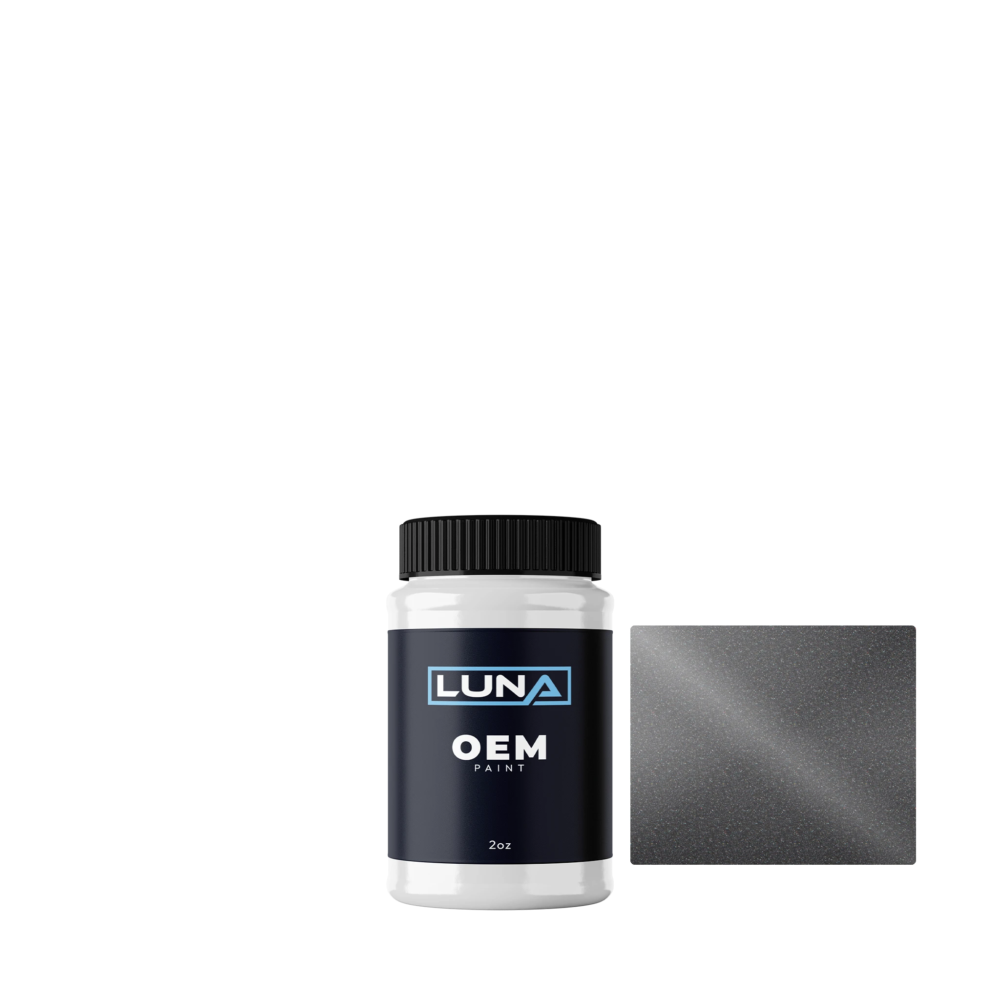 Nissan Grey M. Matt KBL | Luna OEM Basecoat - 2oz Touch Up Bottle w/ Brush