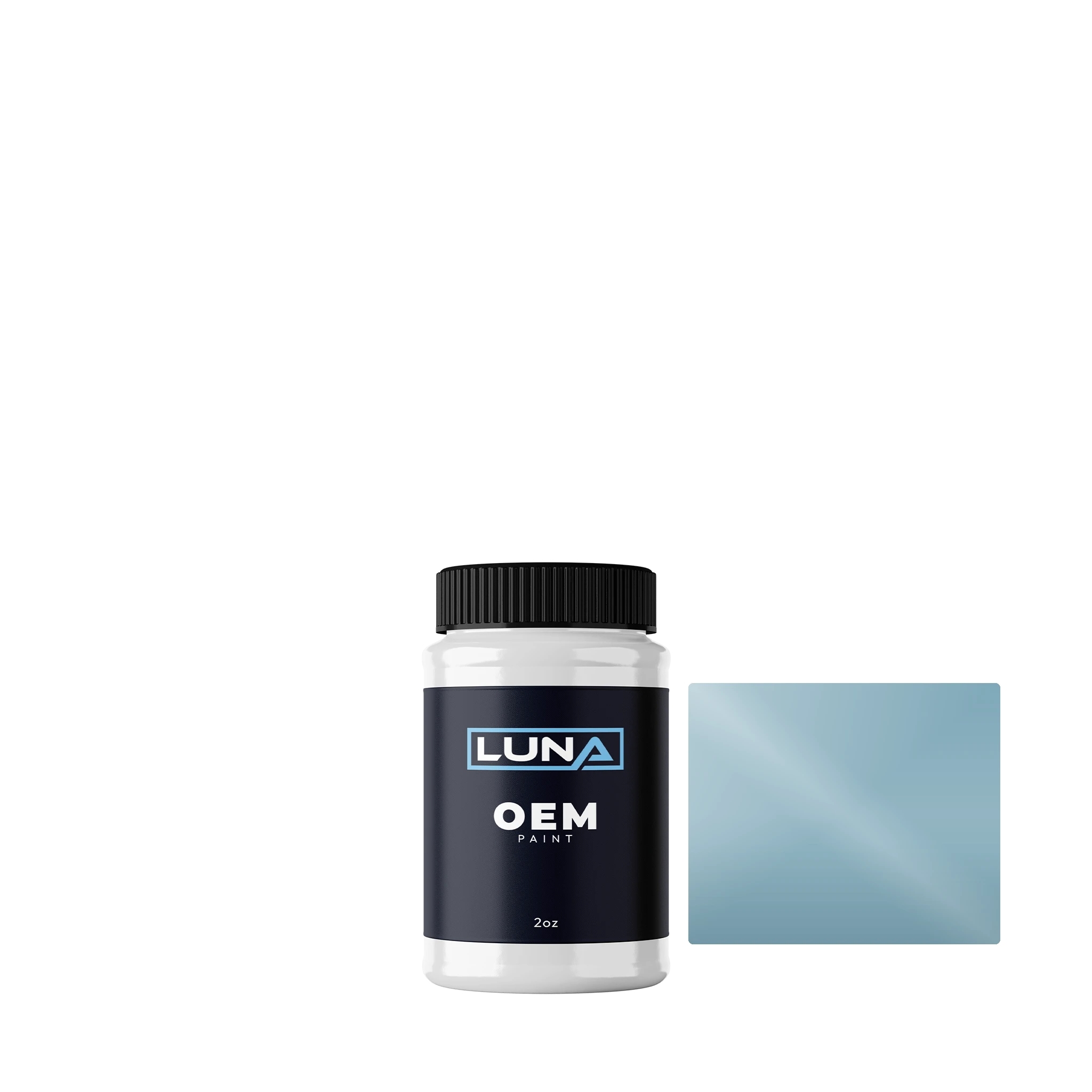 Subaru Sky Blue M. 27 | Luna OEM Basecoat - 2oz Touch Up Bottle w/ Brush