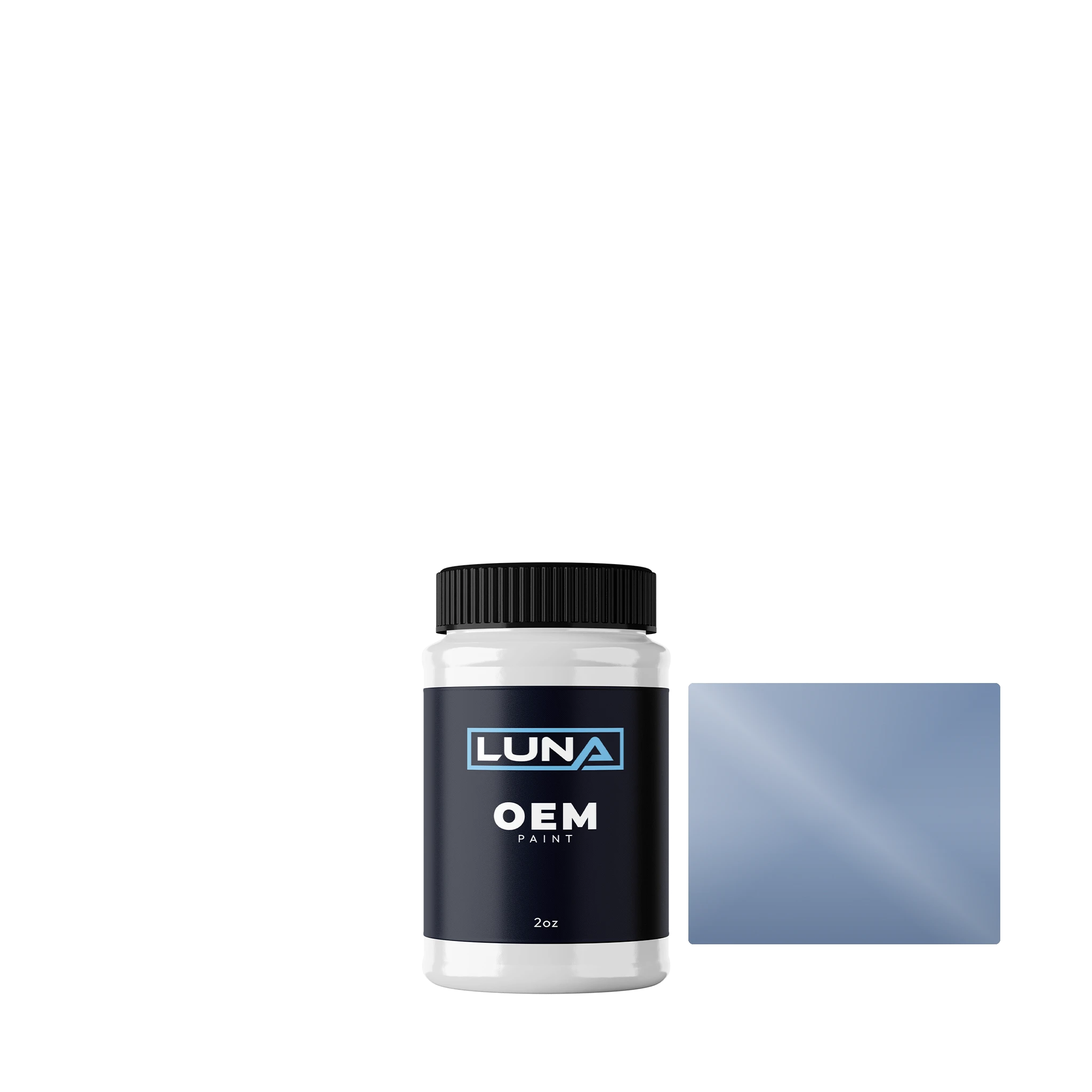 Nissan Purplish Blue B19 | Luna OEM Basecoat - 2oz Touch Up Bottle w/ Brush