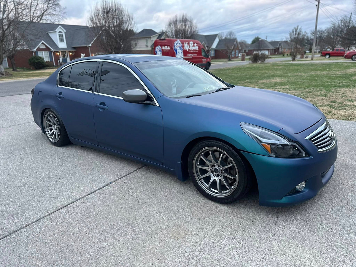 Atomic Berry Plasti Dip on a customer car