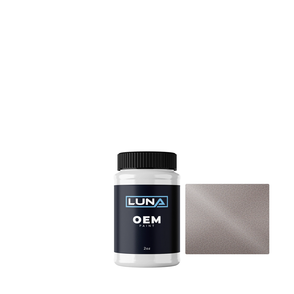 Toyota Bumper: Toy Ua52 4K7 | Luna OEM Basecoat - 2oz Touch Up Bottle w/ Brush