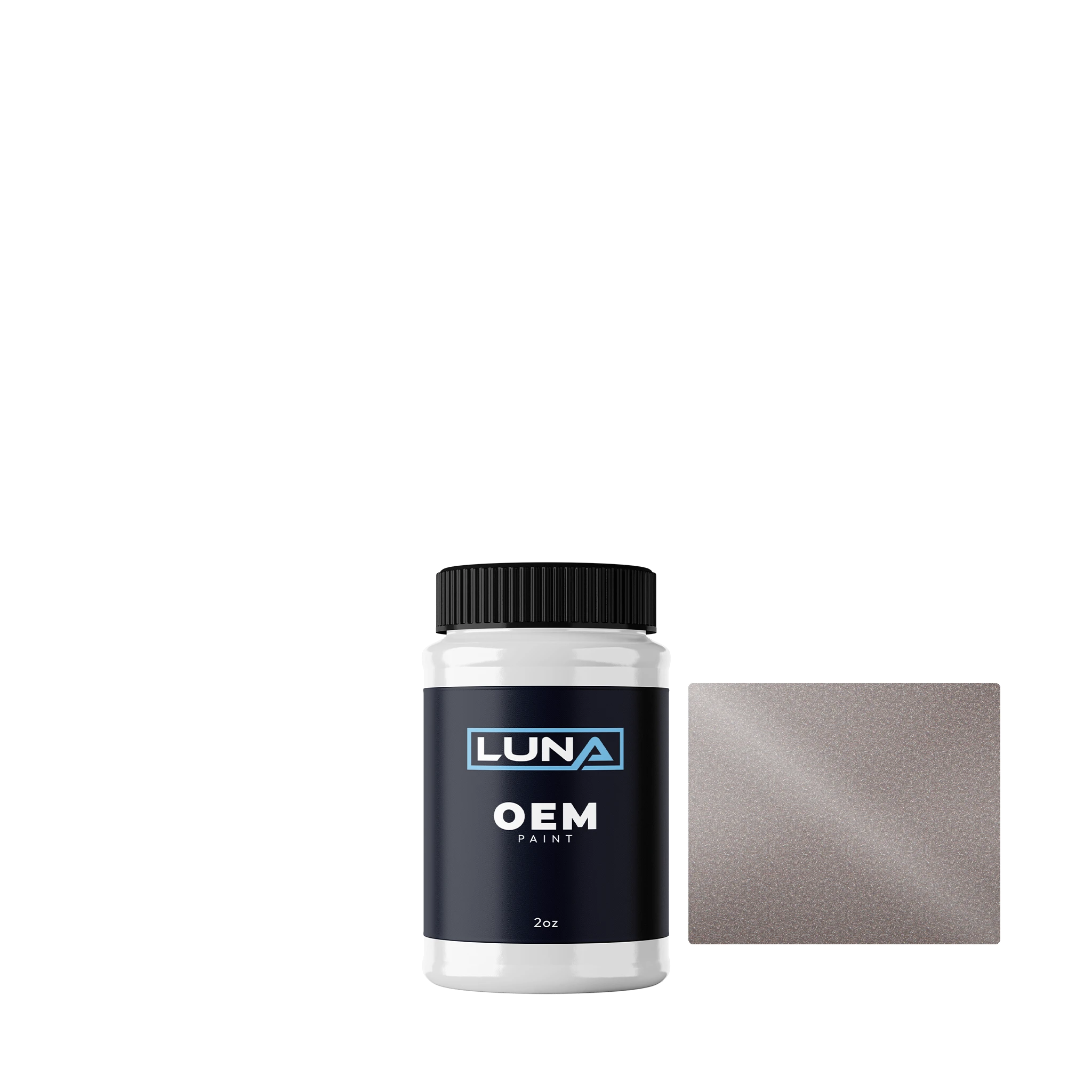 Toyota Bumper: Toy Ua52 4K7 | Luna OEM Basecoat - 2oz Touch Up Bottle w/ Brush