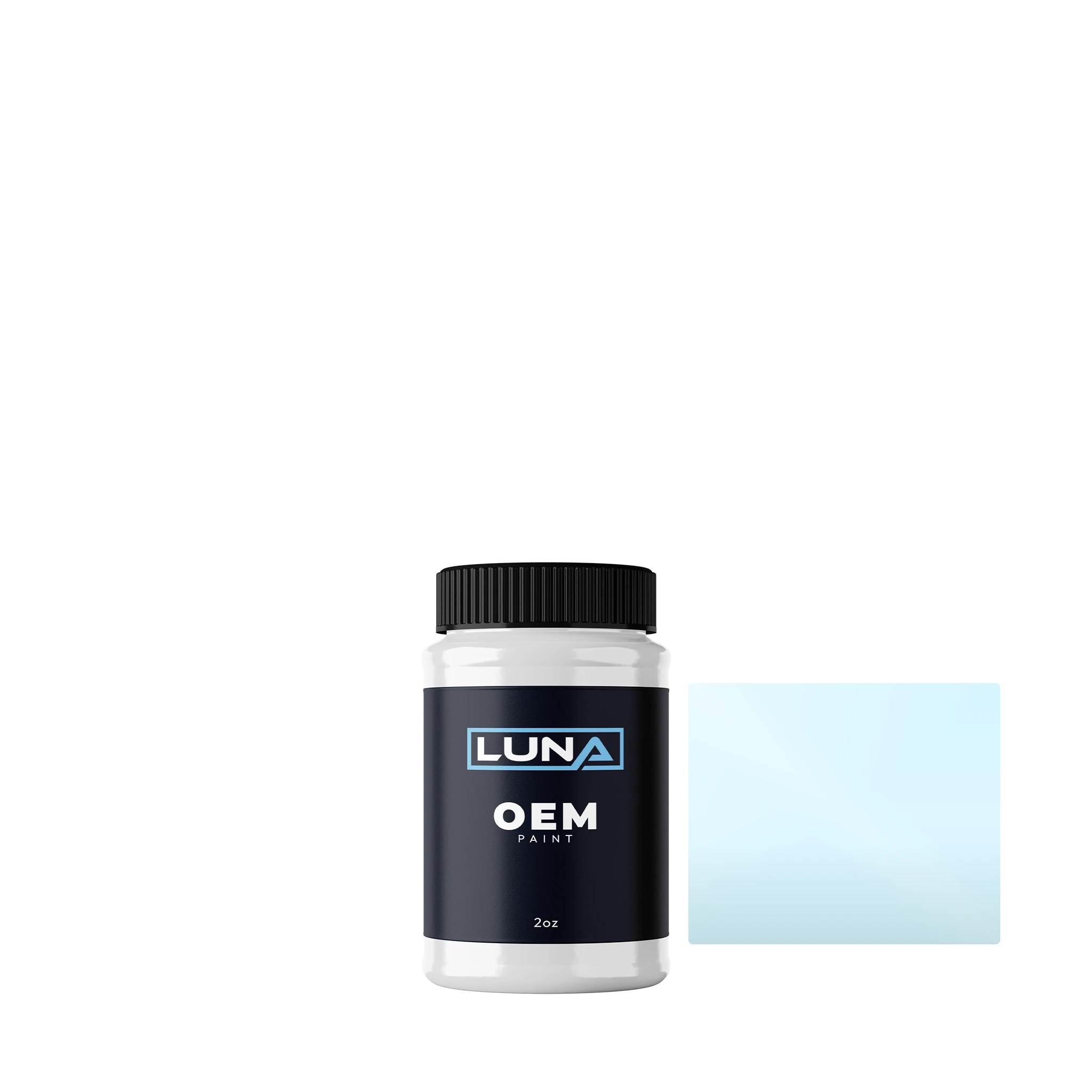 Luna Undercoat White LN727 - 2oz Touch Up Bottle w/ Brush