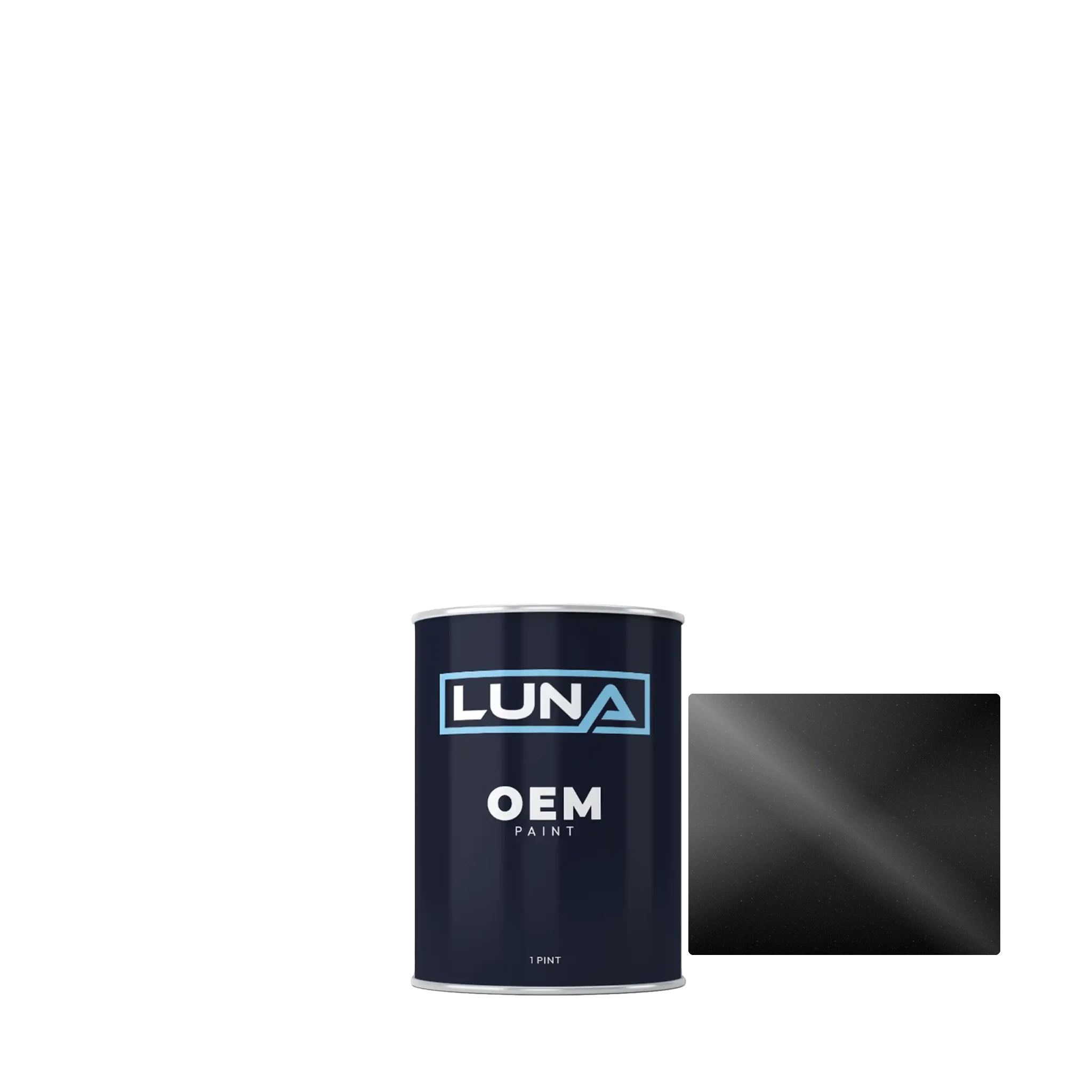 Jaguar Anthracite Black P. 859 | Luna OEM Basecoat - Pint