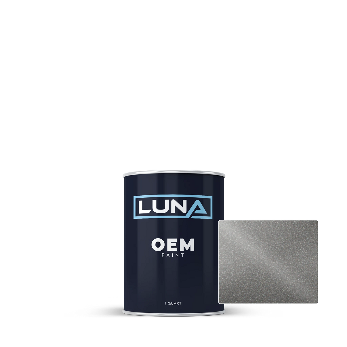 Audi | VW Tungsten Silver M. 1 B7W | Luna OEM Basecoat - Quart