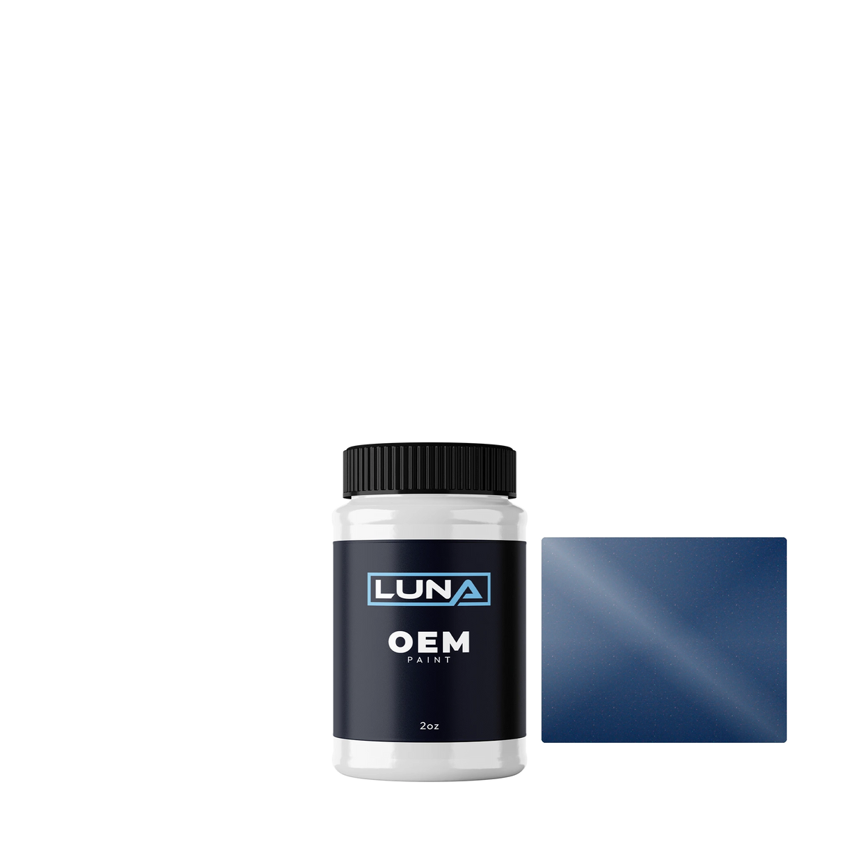 General Motors Mystique Blue Flash M.1 39-520Q | Luna OEM Basecoat - 2oz Touch Up Bottle w/ Brush