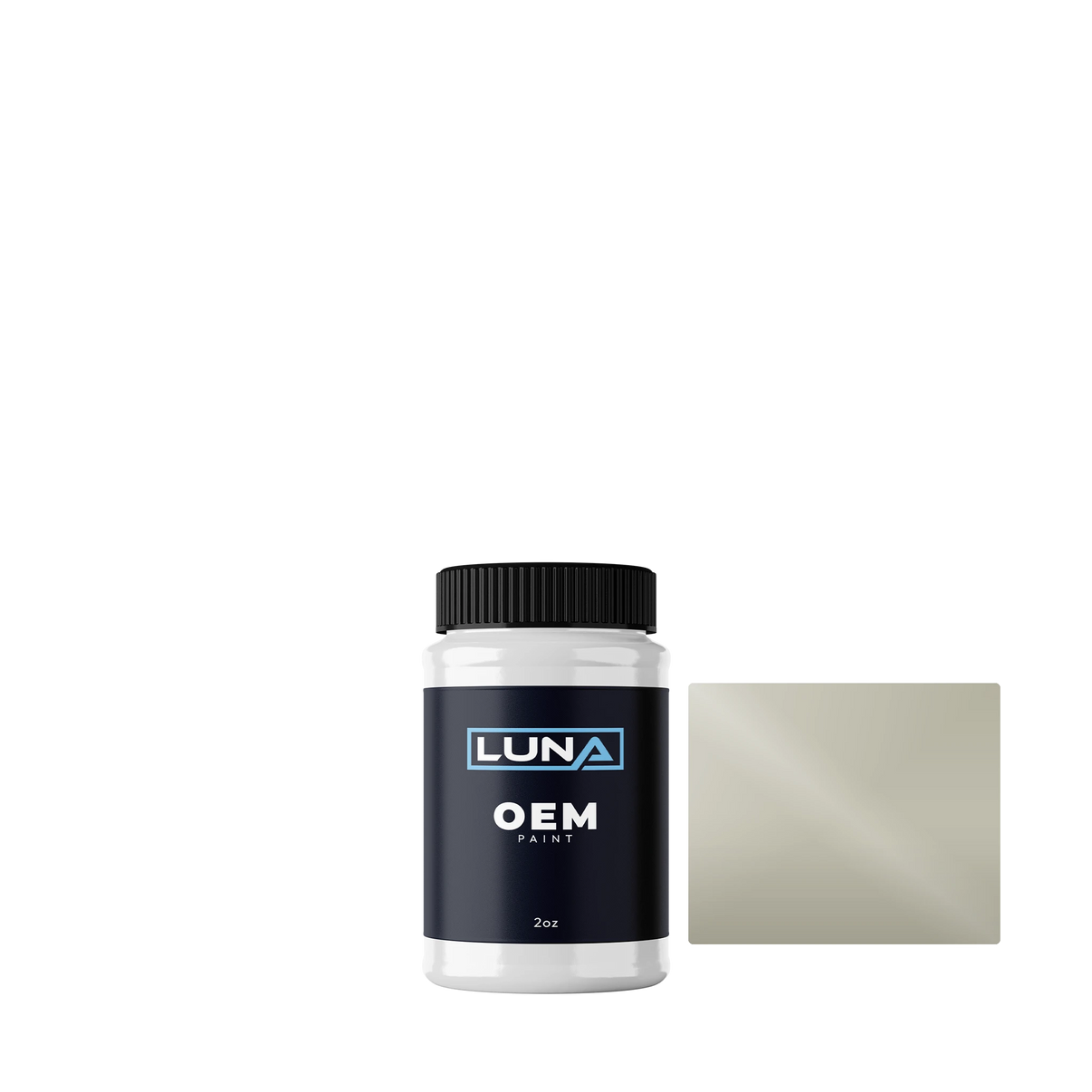 Audi | VW Branco Perola Perol. 156 | Luna OEM Basecoat - 2oz Touch Up Bottle w/ Brush