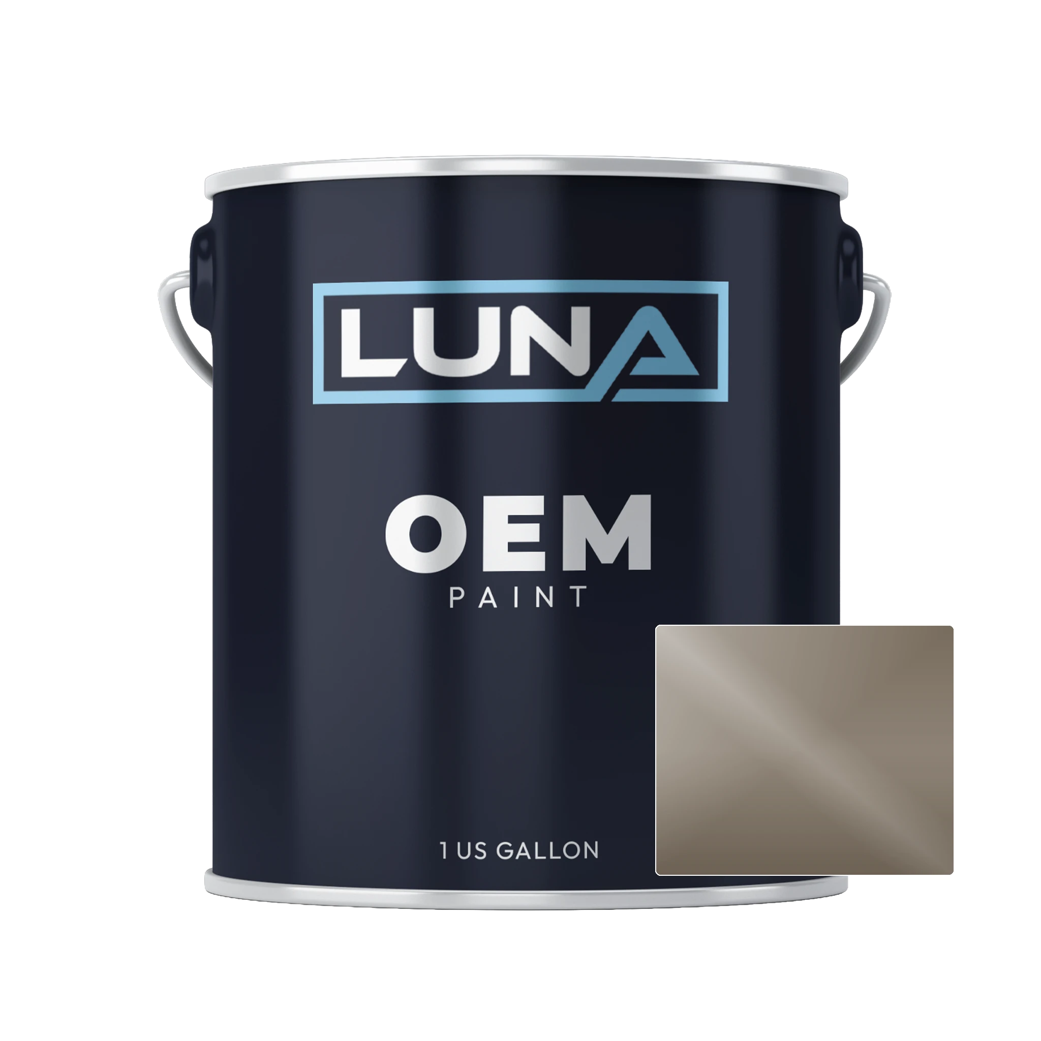 Lamborghini Grigio Antares M. 1 0048 | Luna OEM Basecoat - Gallon