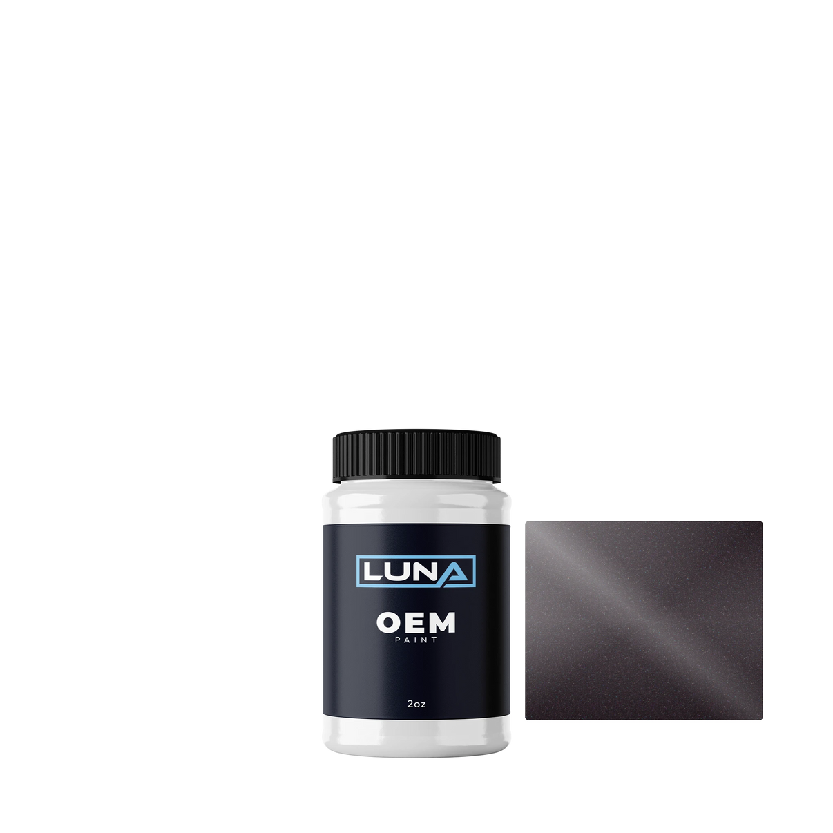 Honda | Acura Stealth Grey P. RP24P | Luna OEM Basecoat - 2oz Touch Up Bottle w/ Brush