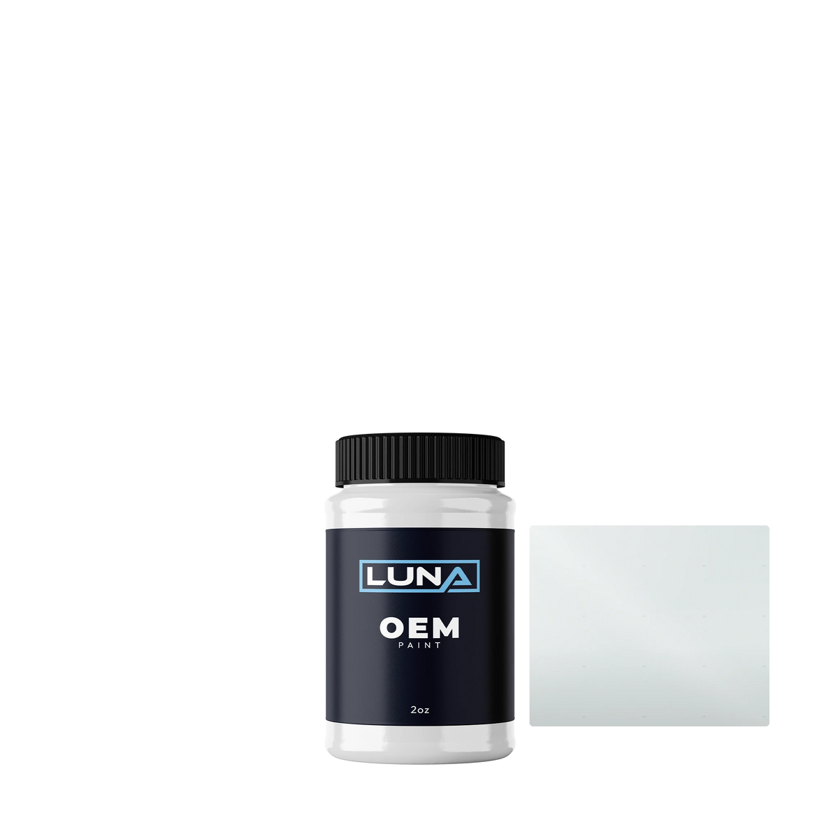 Nissan Mineral White QNG | Luna OEM Basecoat - 2oz Touch Up Bottle w/ Brush