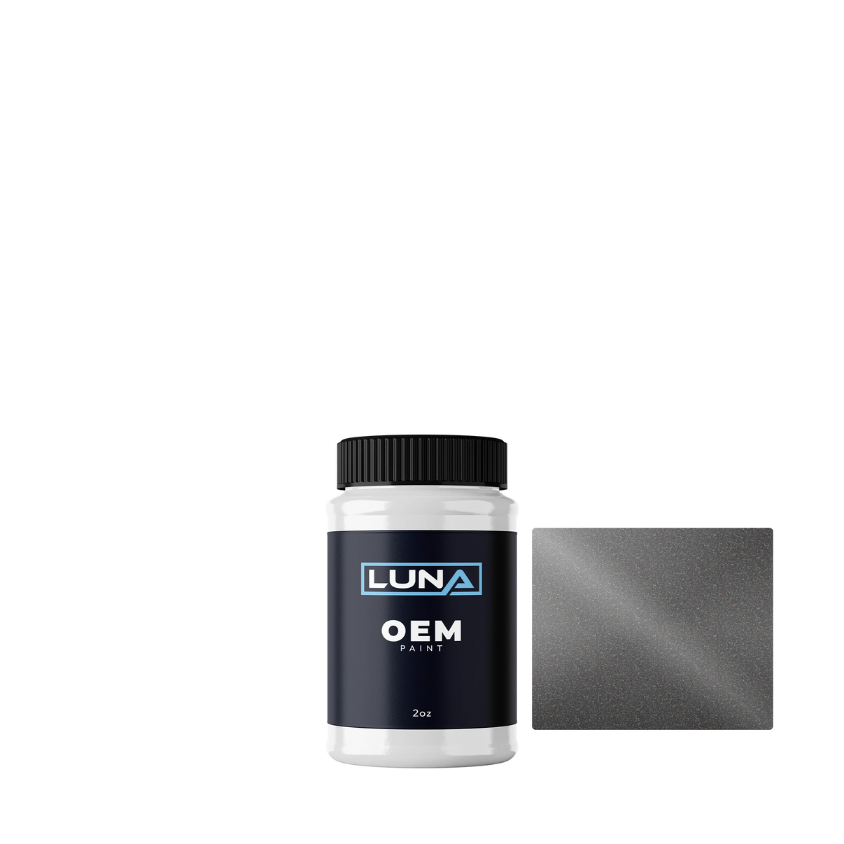 General Motors Cinza Artemis M. WA8981 | Luna OEM Basecoat - 2oz Touch Up Bottle w/ Brush