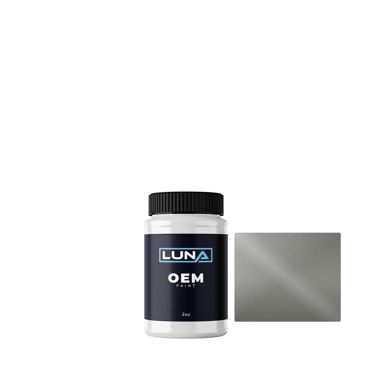 BMW Magnesium Ii M. M07 | Luna OEM Basecoat - 2oz Touch Up Bottle w/ Brush