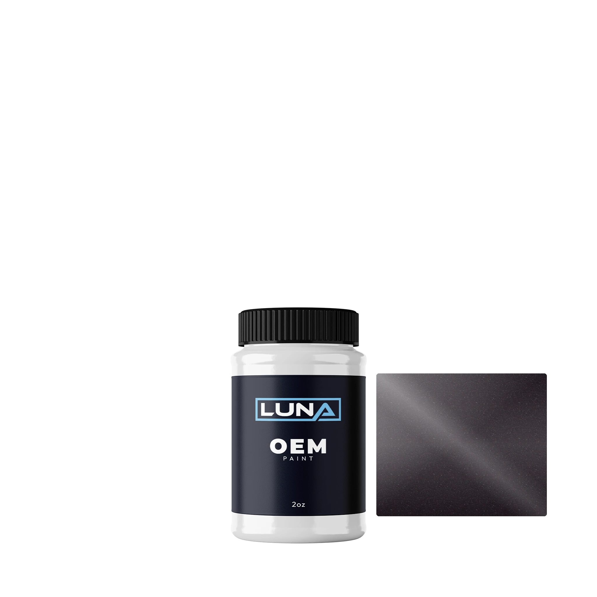 Volvo Violet M. 327 | Luna OEM Basecoat - 2oz Touch Up Bottle w/ Brush