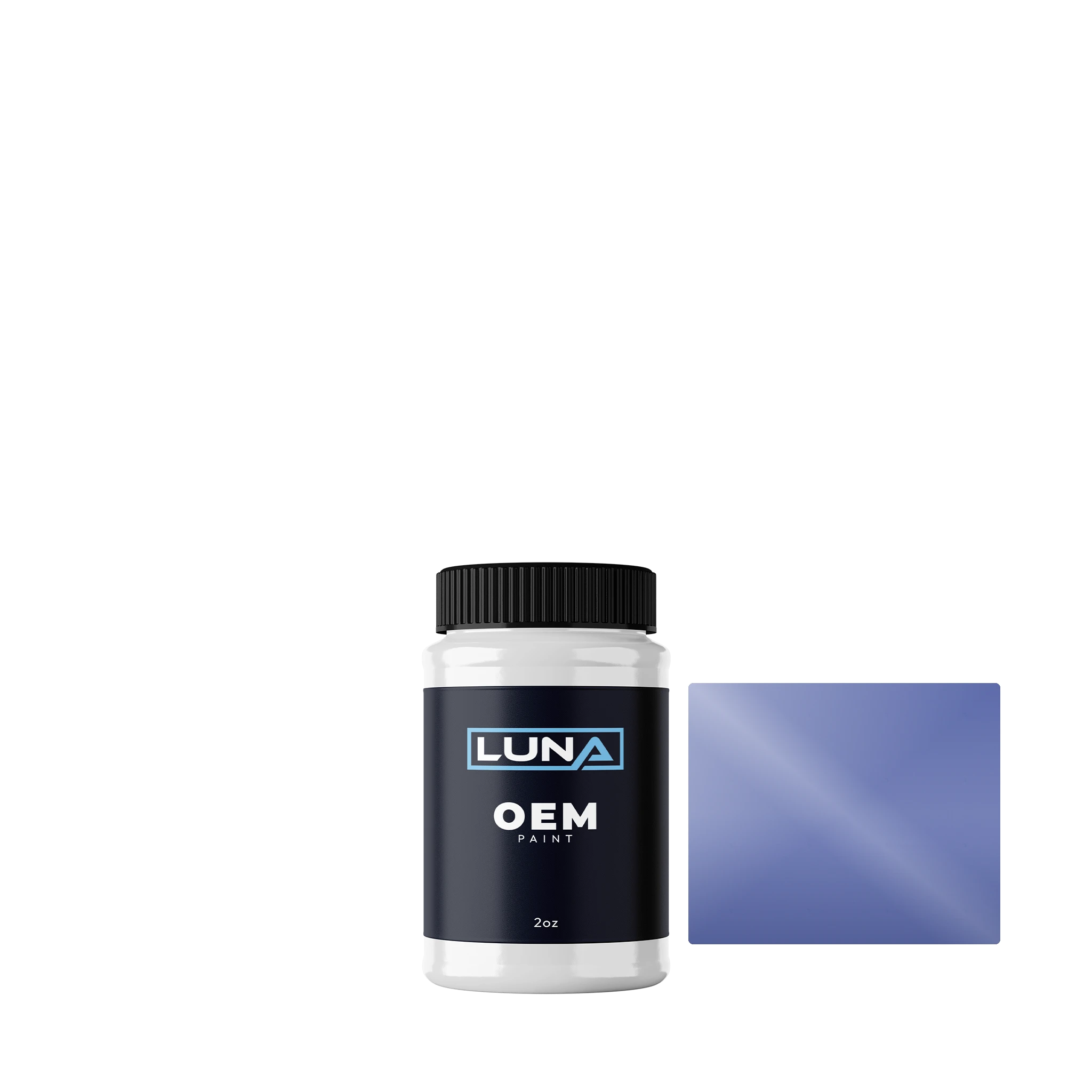 Isuzu French Blue 807 | Luna OEM Basecoat - 2oz Touch Up Bottle w/ Brush