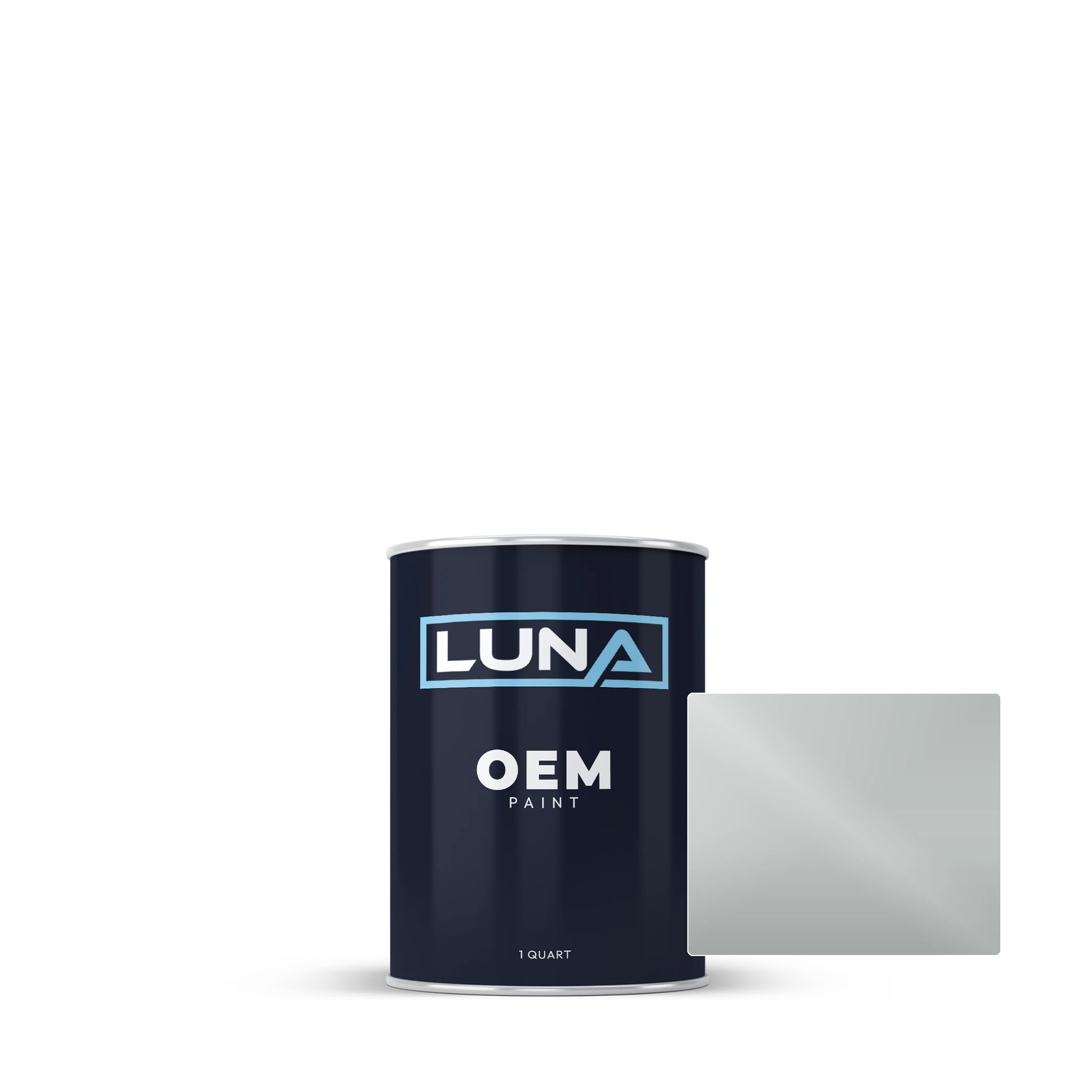 Tata Satin Silver M. TA204 | Luna OEM Basecoat - Quart