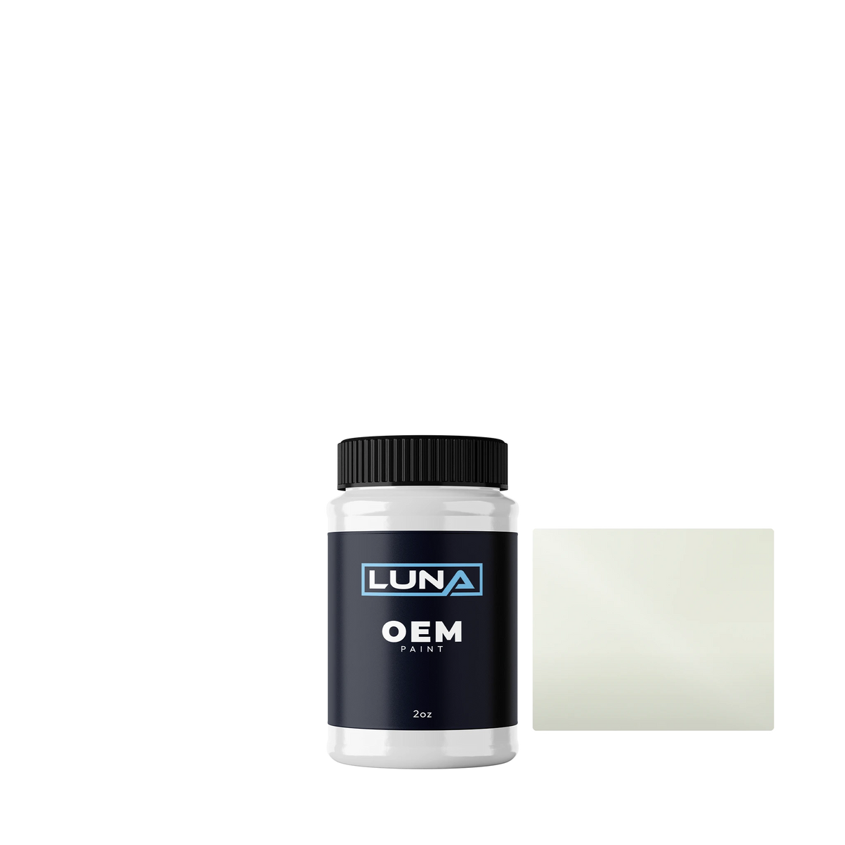 Toyota White 045 | Luna OEM Basecoat - 2oz Touch Up Bottle w/ Brush