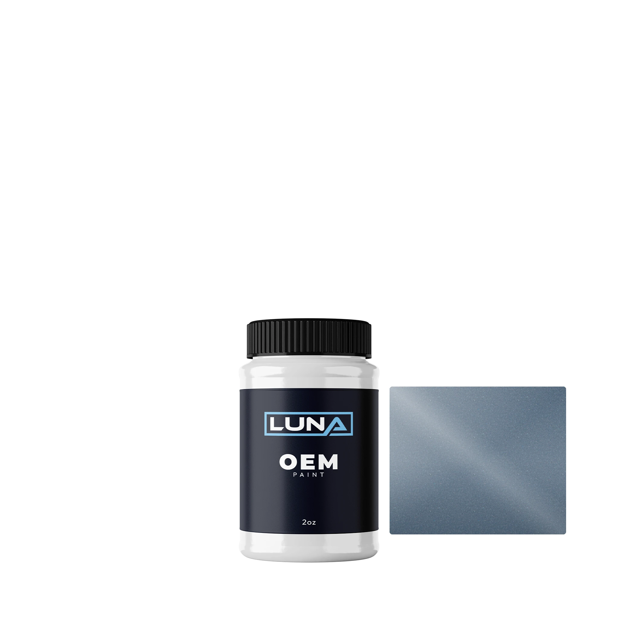 Ford Dawn Blue M. DB | Luna OEM Basecoat - 2oz Touch Up Bottle w/ Brush