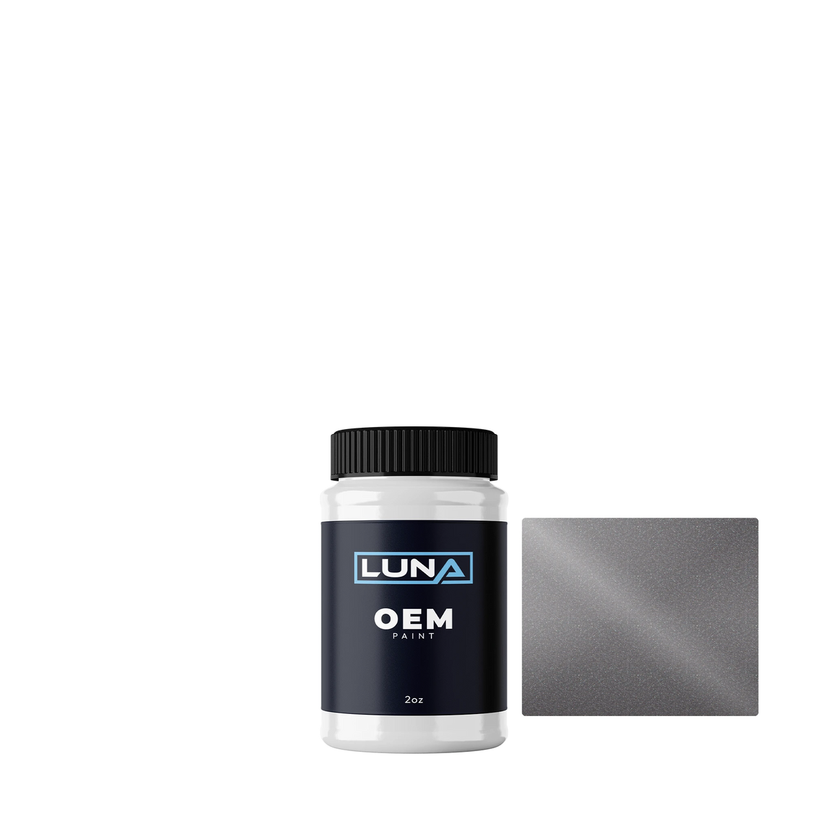 Mazda Sand Gray M. 1C | Luna OEM Basecoat - 2oz Touch Up Bottle w/ Brush