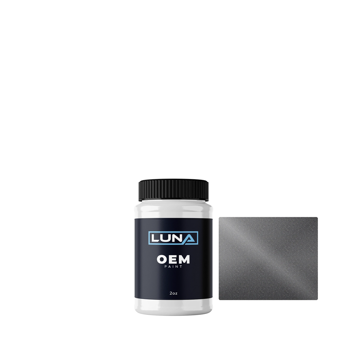 Kia Astro Gray M. M7G | Luna OEM Basecoat - 2oz Touch Up Bottle w/ Brush