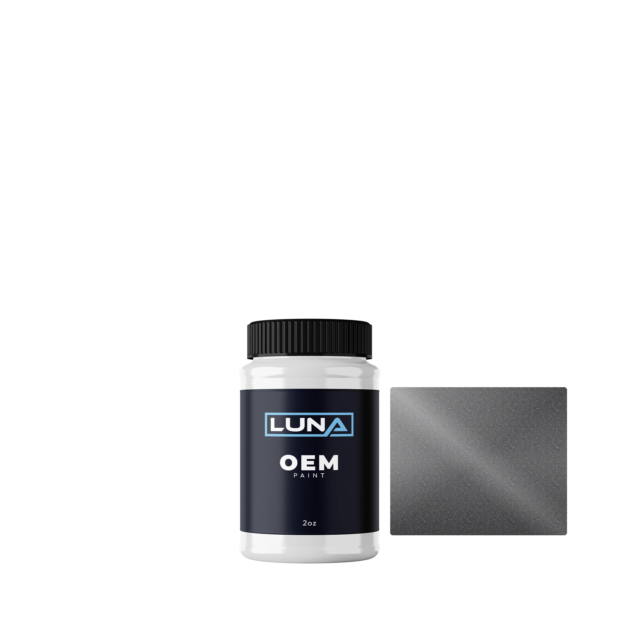 Kia Astro Gray M. M7G | Luna OEM Basecoat - 2oz Touch Up Bottle w/ Brush