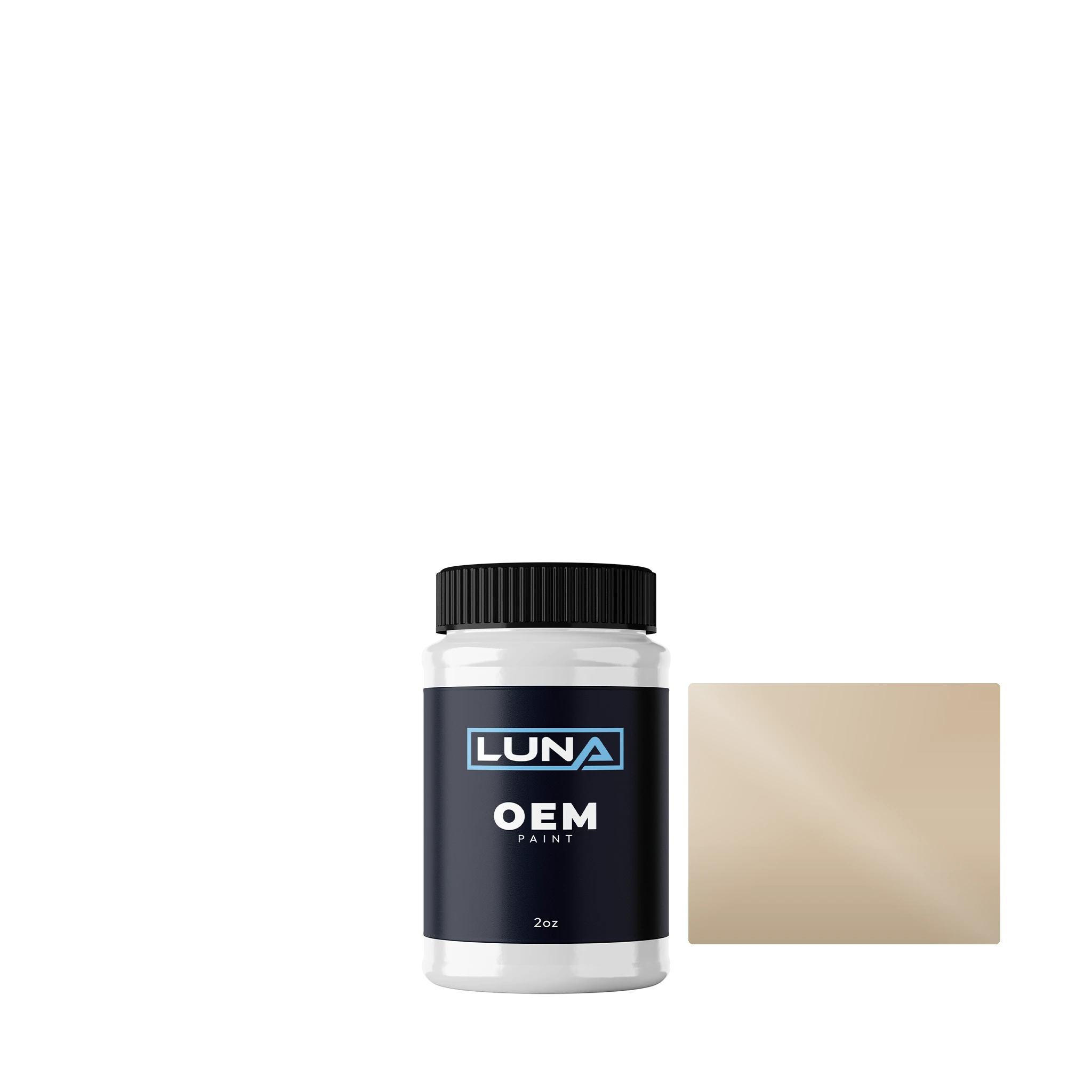 Maserati Old Modena M. 224.203 | Luna OEM Basecoat - 2oz Touch Up Bottle w/ Brush