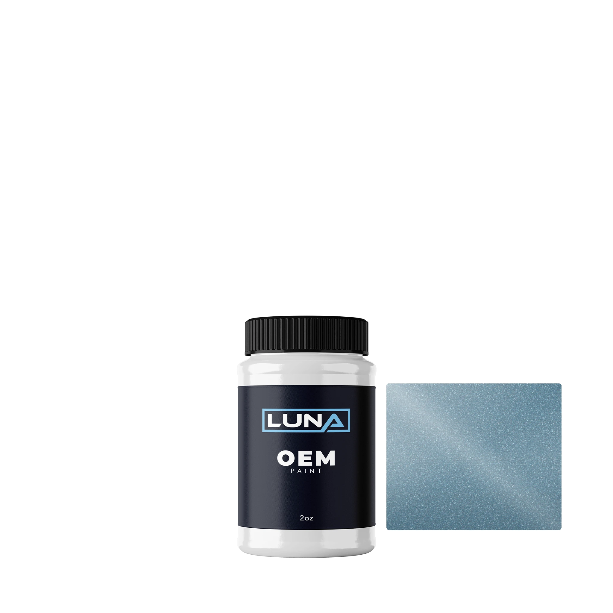 Ford Cosmos Blue M. Q1 | Luna OEM Basecoat - 2oz Touch Up Bottle w/ Brush