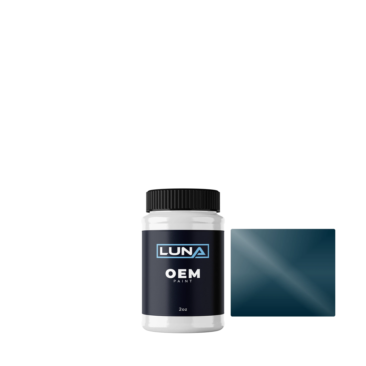 Yamaha Motorcycle Dark Blue P. - 2c VDBC5 | Luna OEM Basecoat - 2oz Touch Up Bottle w/ Brush