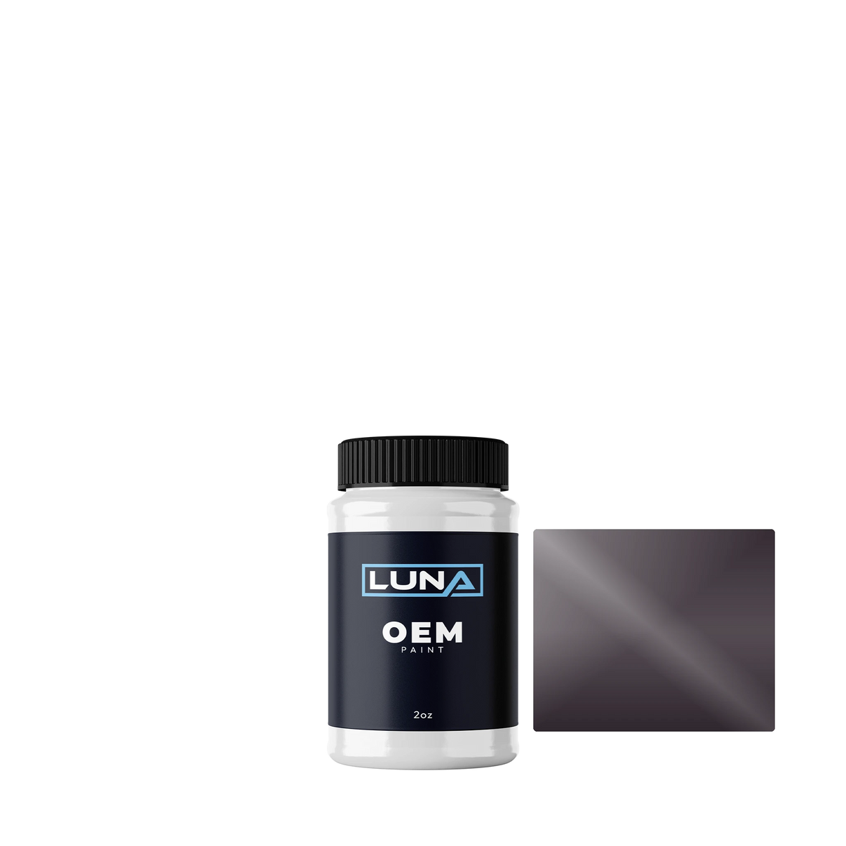 Honda Motorcycle Grey Met-2c HON352 | Luna OEM Basecoat - 2oz Touch Up Bottle w/ Brush