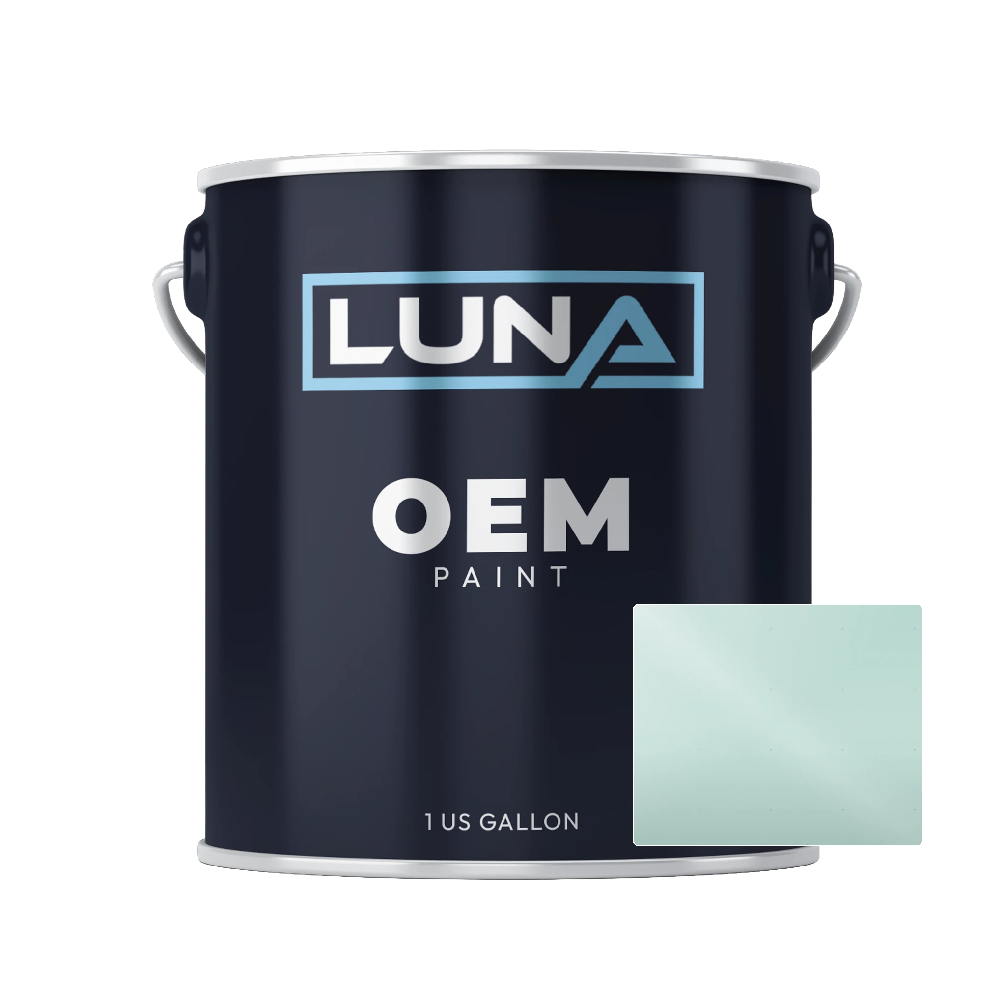 Fiat Azzurro Acquamarina 0433 | Luna OEM Basecoat - Gallon
