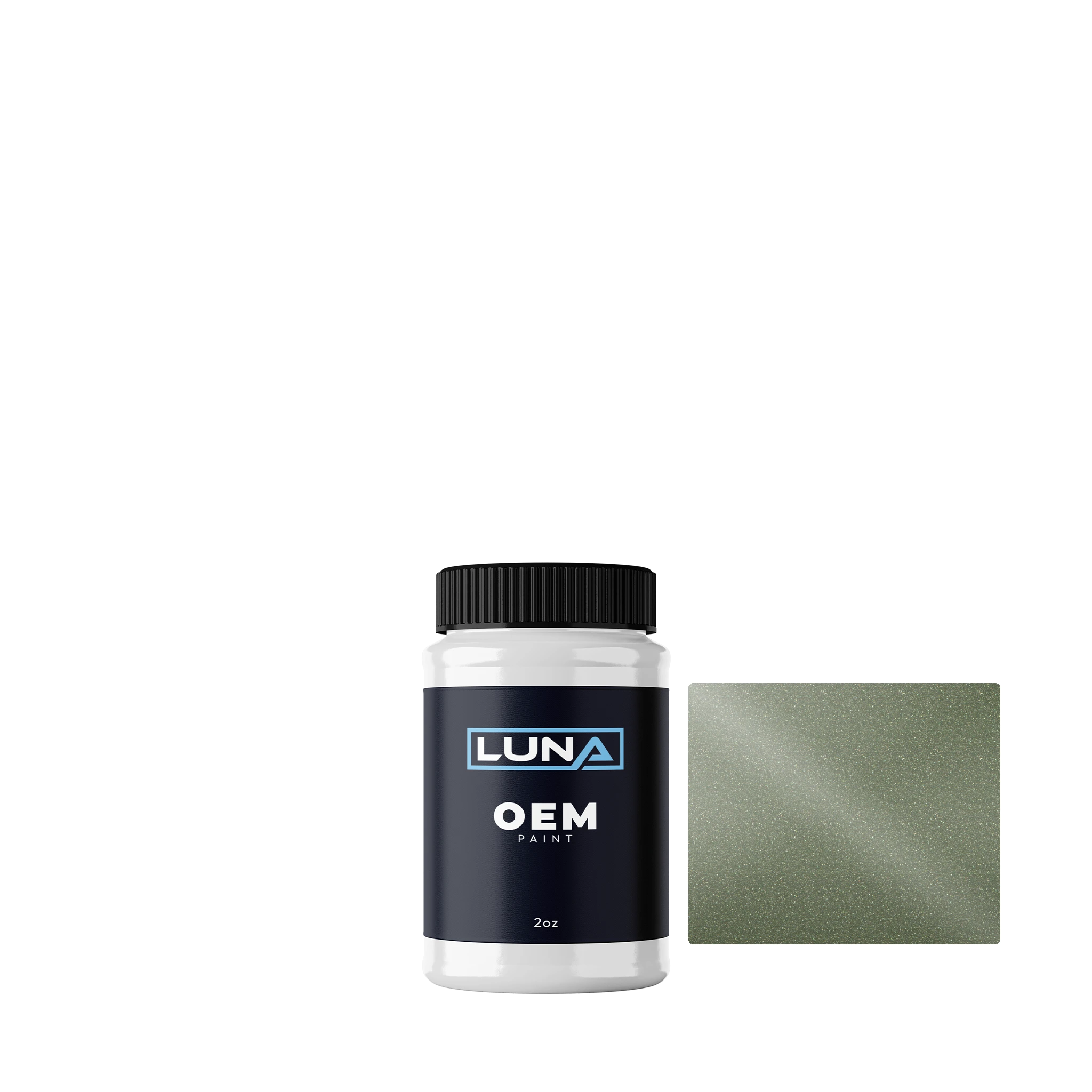 Mazda Kiwi Green M. 36V | Luna OEM Basecoat - 2oz Touch Up Bottle w/ Brush