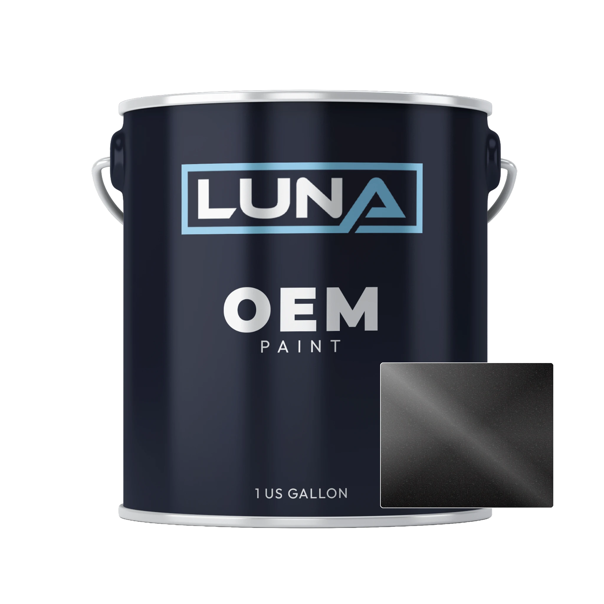 Porsche Graphit M. 717 | Luna OEM Basecoat - Gallon