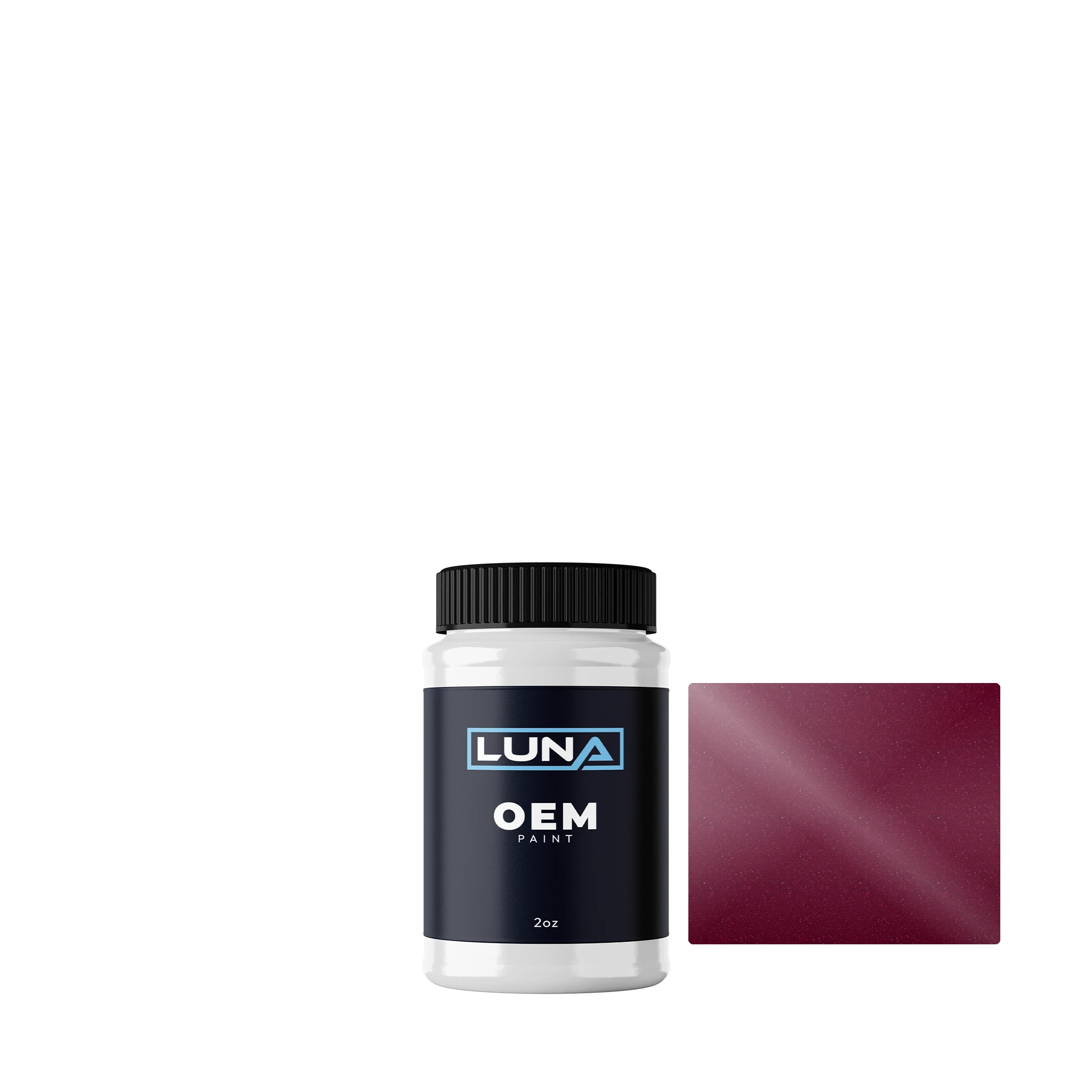 General Motors Ladies And Magenta-man Peael WA133X | Luna OEM Basecoat - 2oz Touch Up Bottle w/ Brush