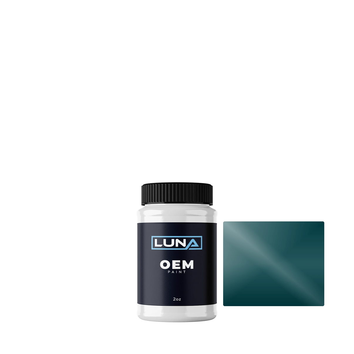 Yamaha Motorcycle Green P. -2c DCM8 | Luna OEM Basecoat - 2oz Touch Up Bottle w/ Brush