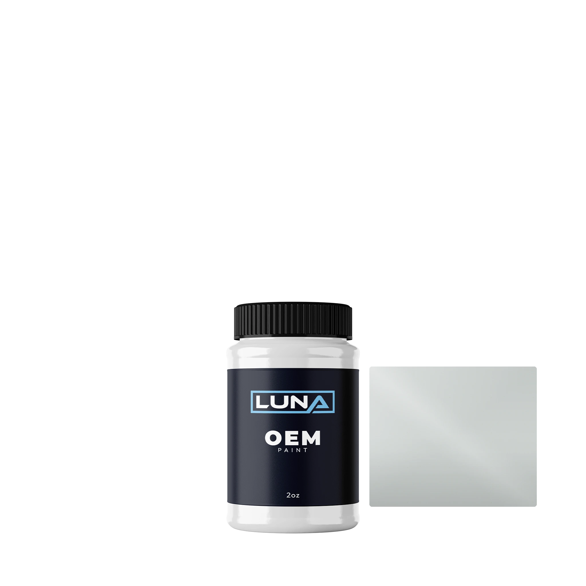 Nissan Off White K03-W1 | Luna OEM Basecoat - 2oz Touch Up Bottle w/ Brush