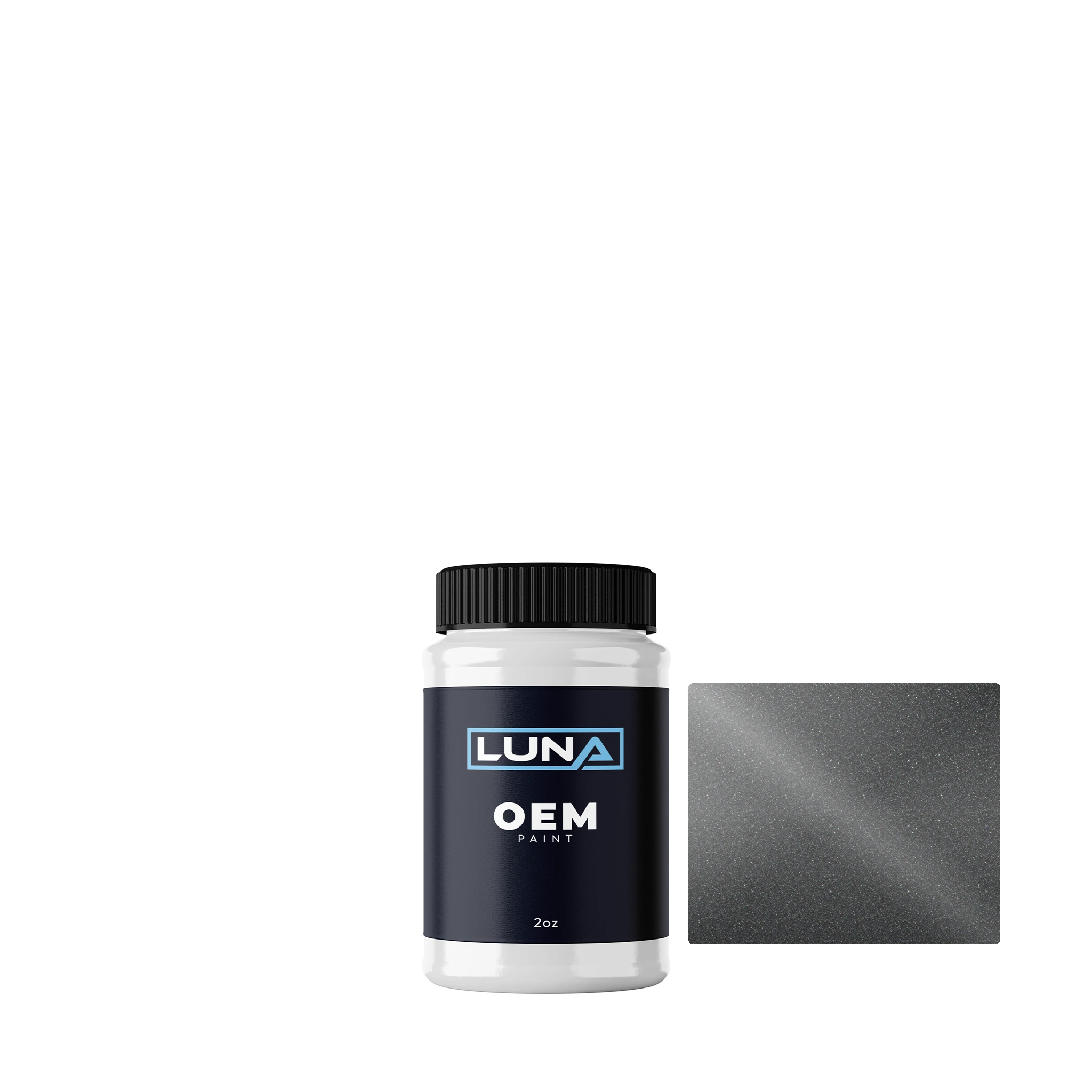 Alpine Argent Techno M. KY5 | Luna OEM Basecoat - 2oz Touch Up Bottle w/ Brush