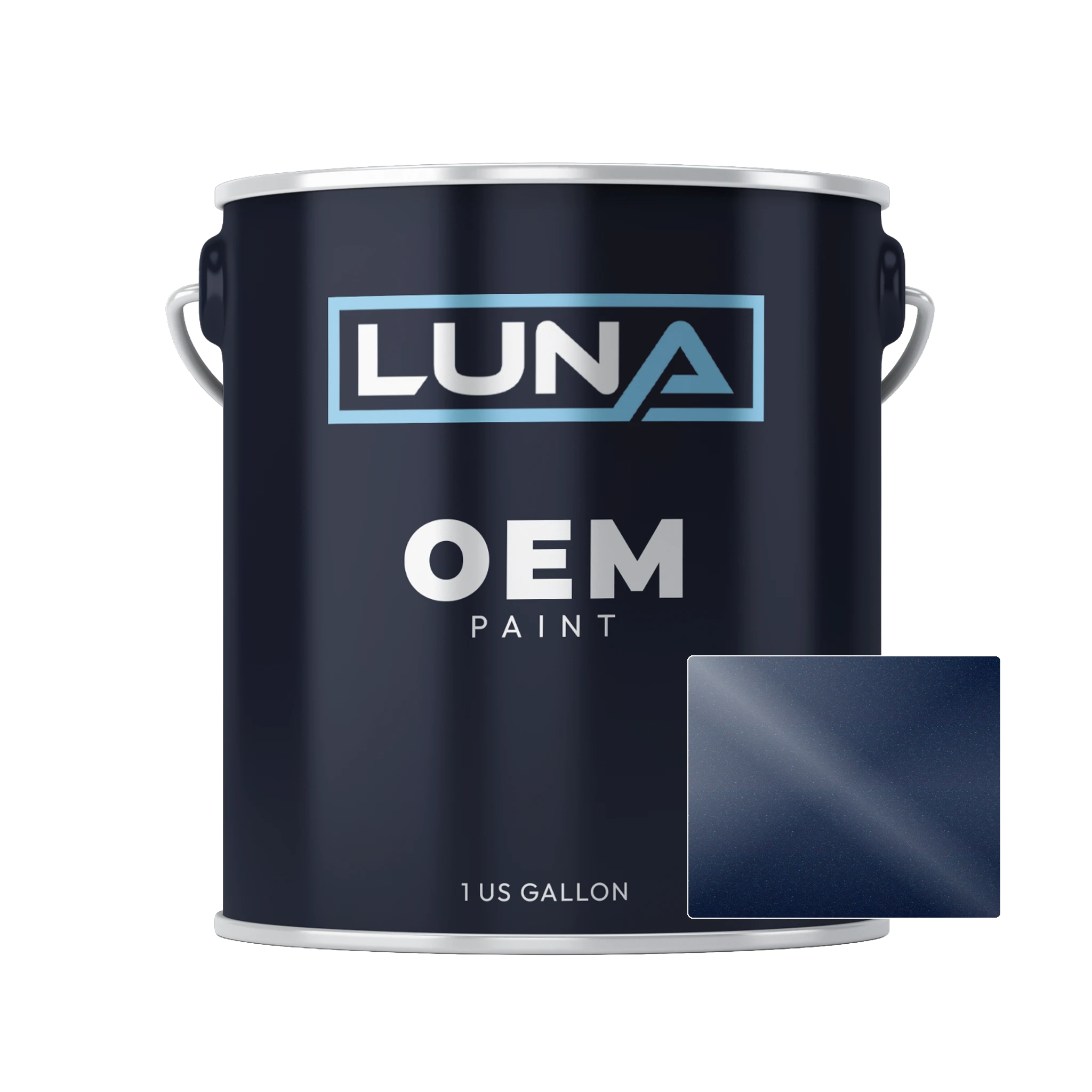 Audi | VW Mistralblau M. 2E | Luna OEM Basecoat - Gallon