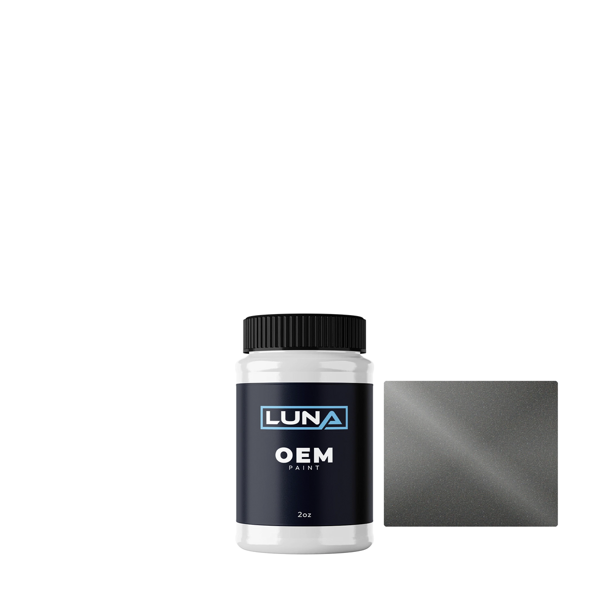 General Motors Cinza Rusk M. GVJ-767U | Luna OEM Basecoat - 2oz Touch Up Bottle w/ Brush