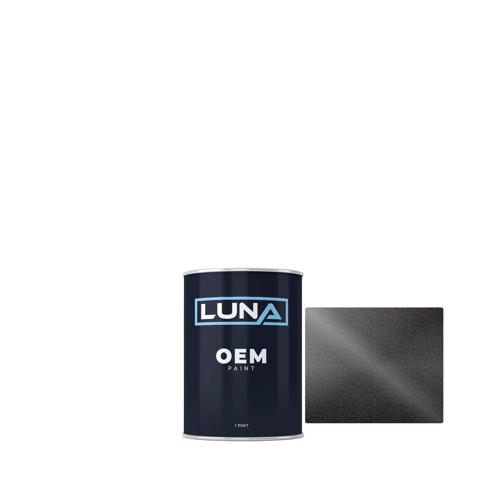 Bentley Dark Grey Satin M. O7T | Luna OEM Basecoat - Pint