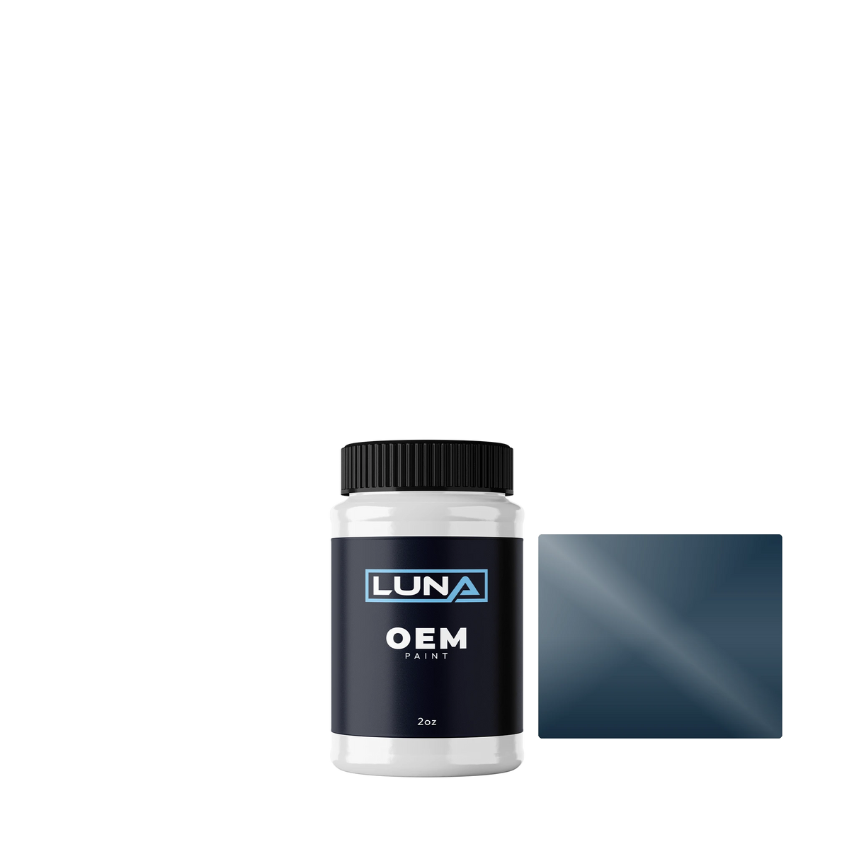 Yamaha Motorcycle Blue P. - 2c YAM148 | Luna OEM Basecoat - 2oz Touch Up Bottle w/ Brush