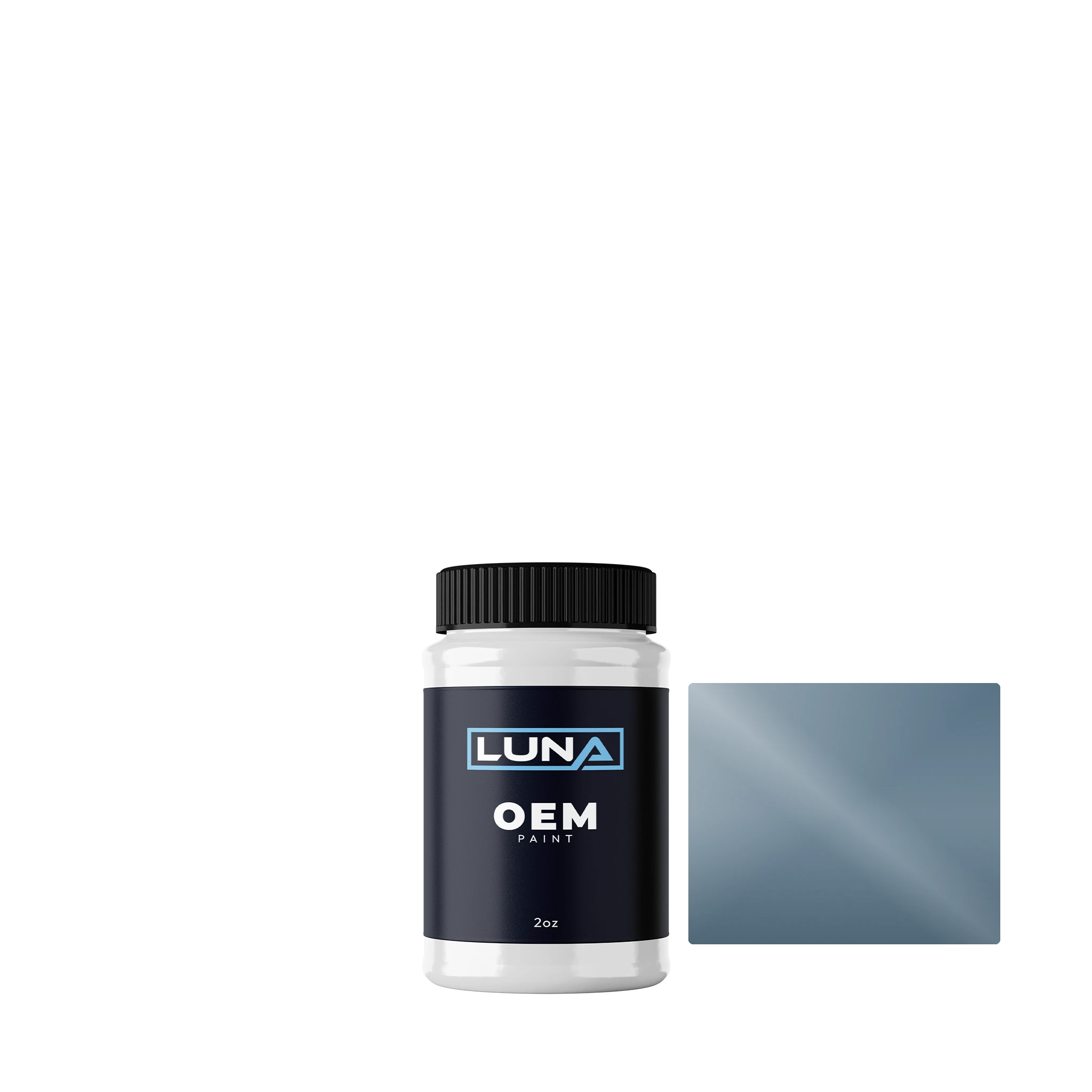 Citroen Blue Monte Carlo KRA | Luna OEM Basecoat - 2oz Touch Up Bottle w/ Brush