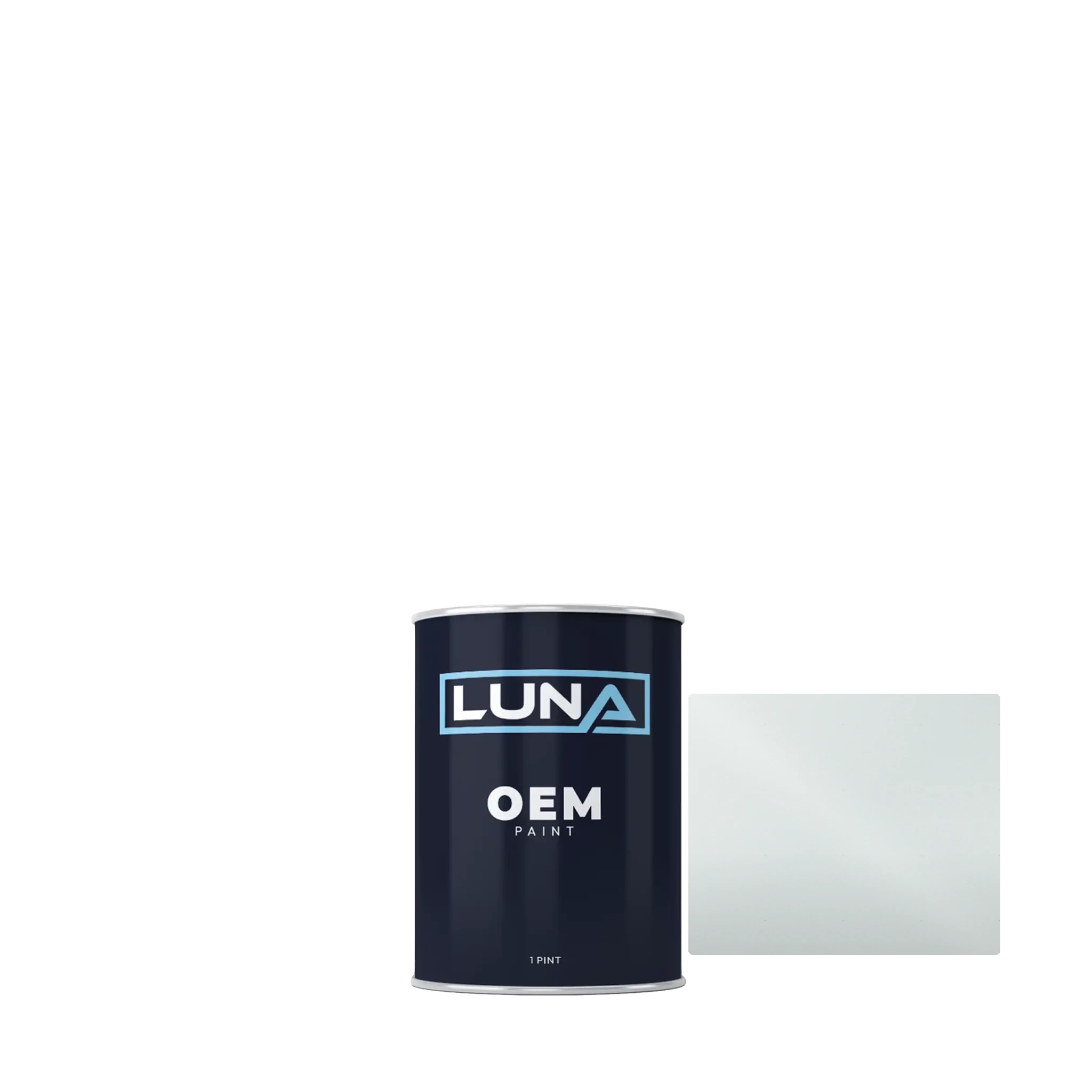 Mitsubishi Mawson White N40 | Luna OEM Basecoat - Pint