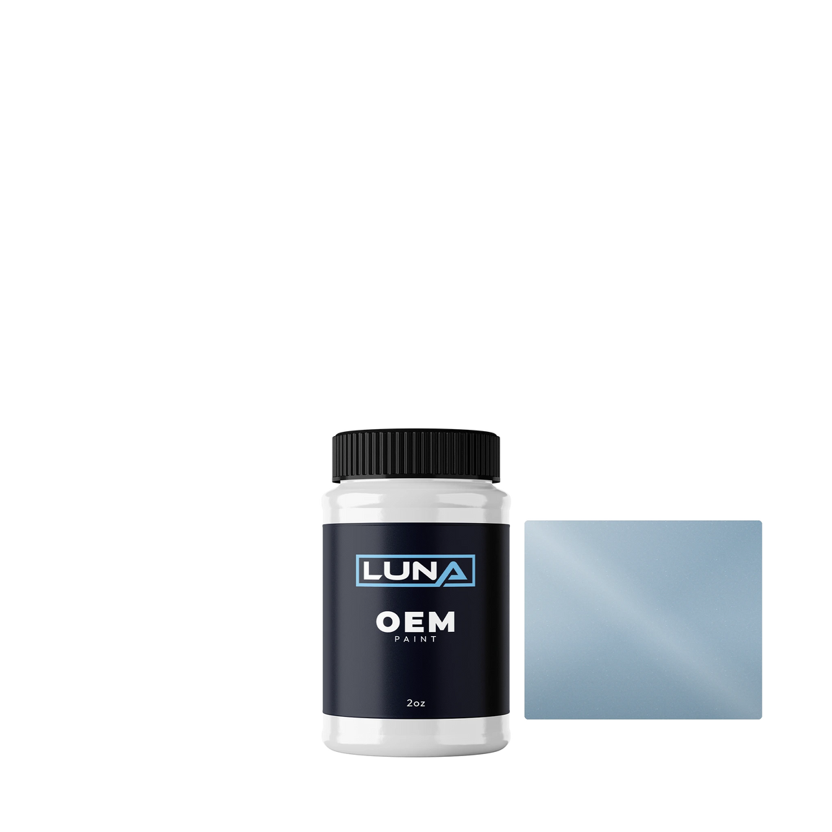 Nissan Air Blue M. ZKS | Luna OEM Basecoat - 2oz Touch Up Bottle w/ Brush