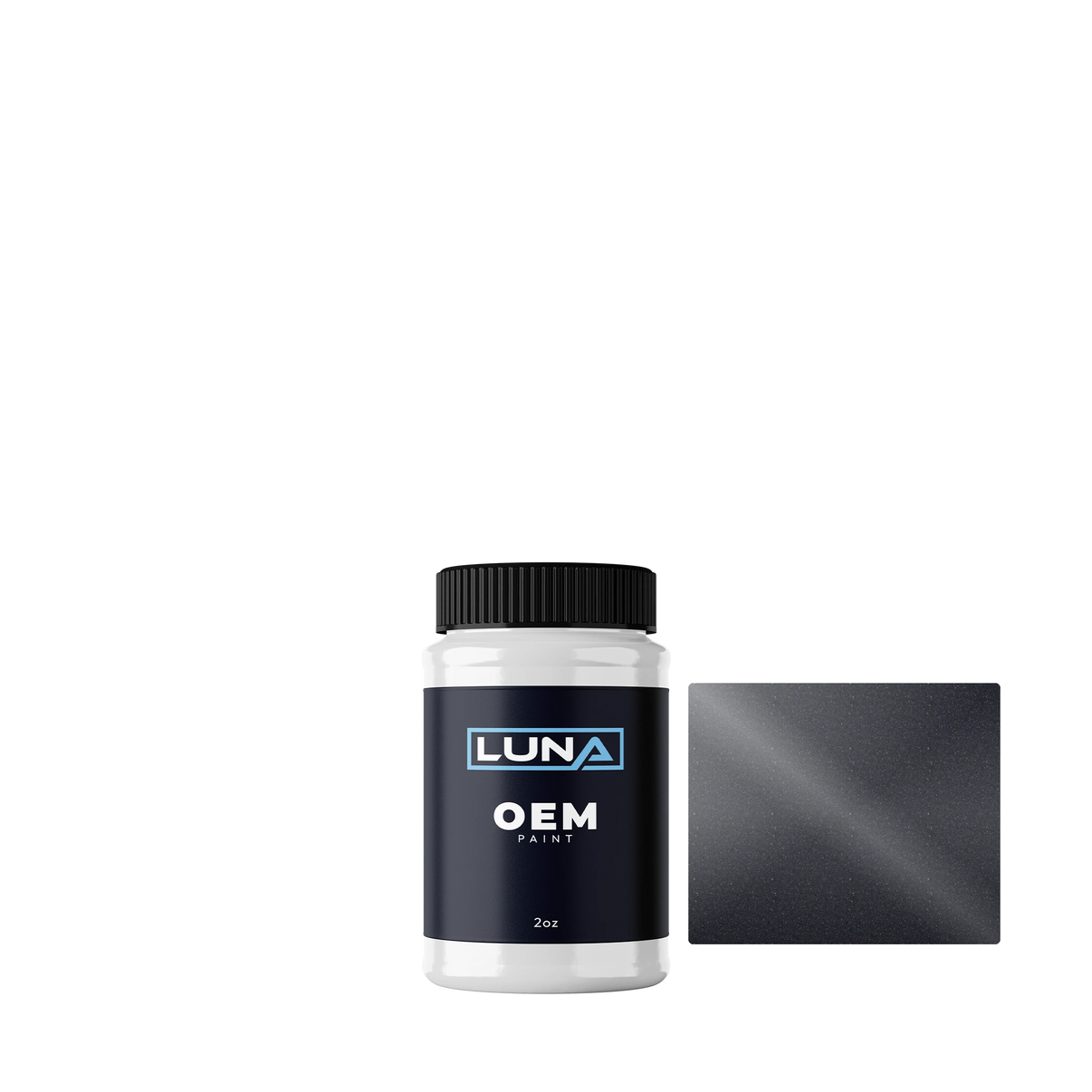 Nissan Gunmetal Grey P. M. KPN | Luna OEM Basecoat - 2oz Touch Up Bottle w/ Brush